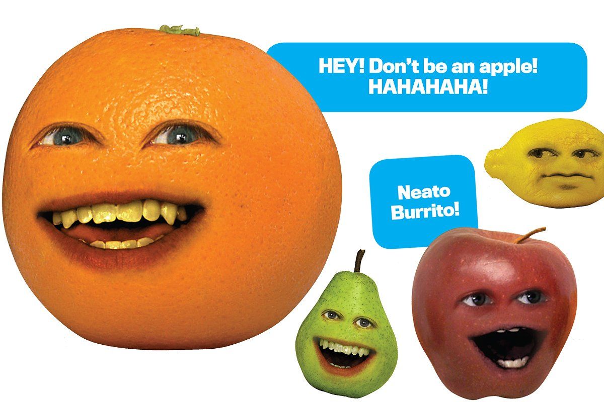 'Annoying Orange' Goes to Cartoon Network the annoying orange incident