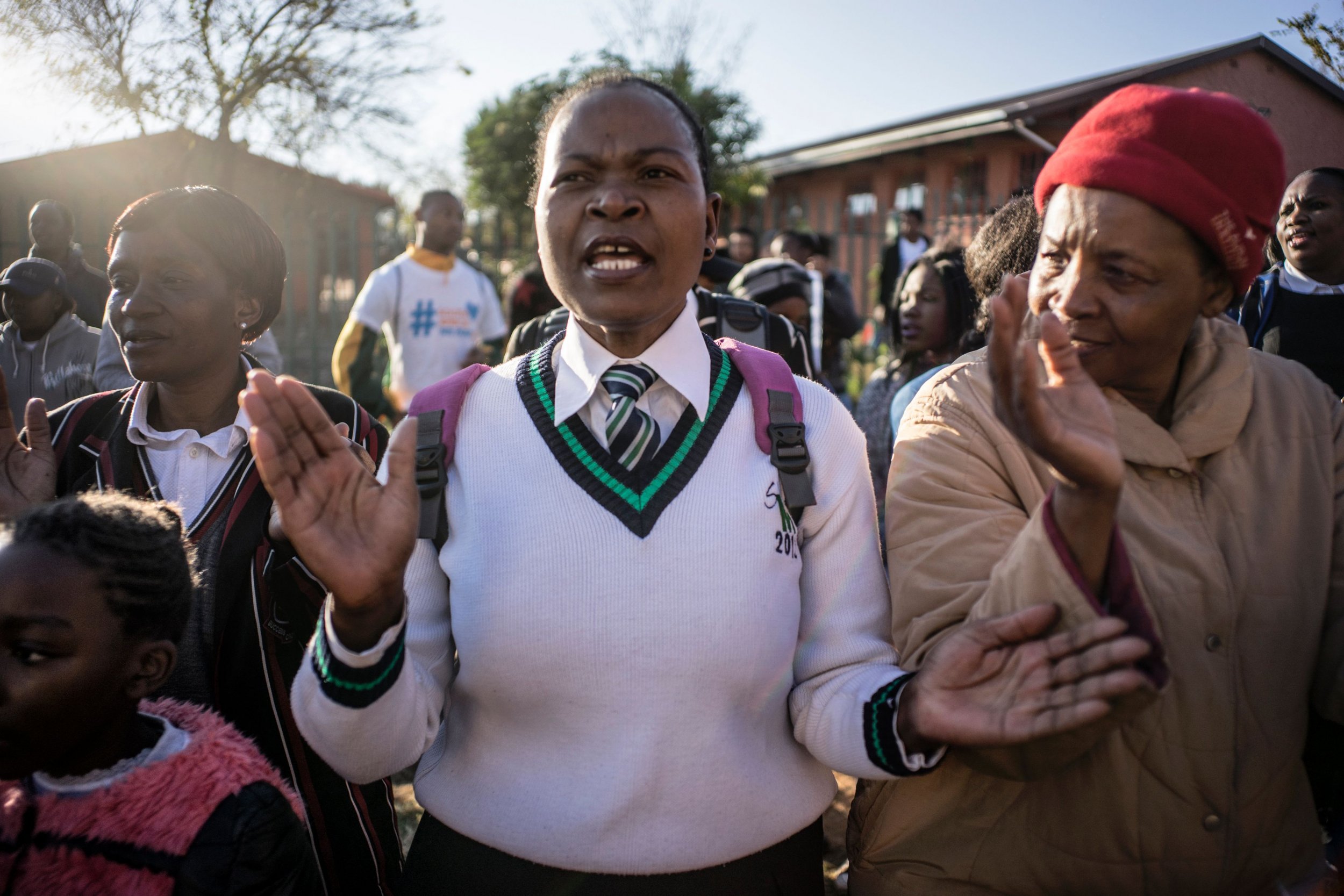 South Africa Racist Hair Rules Suspended After Student Protest At Pretoria High School