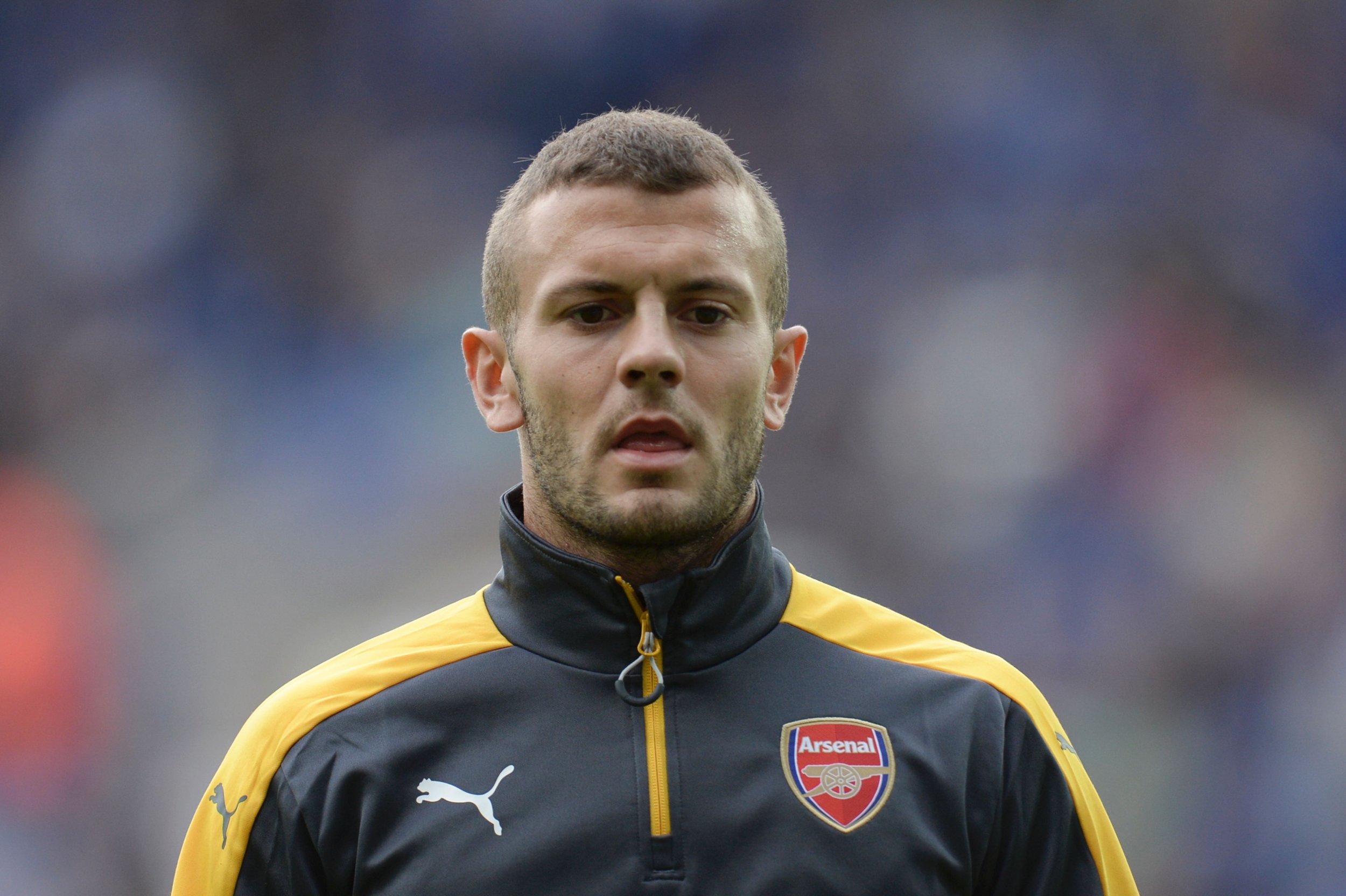 Arsenal midfielder Jack Wilshere