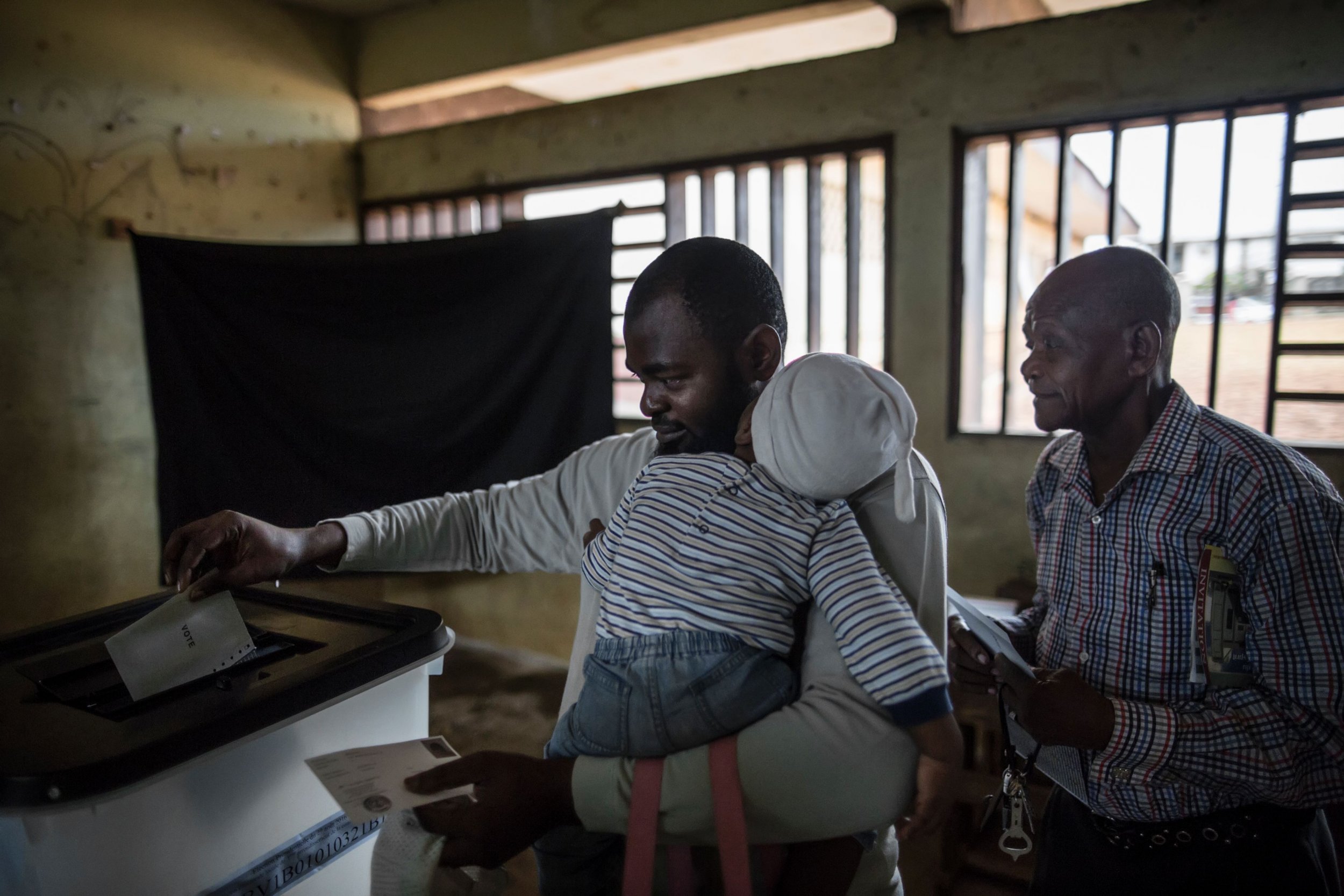 Gabon voters