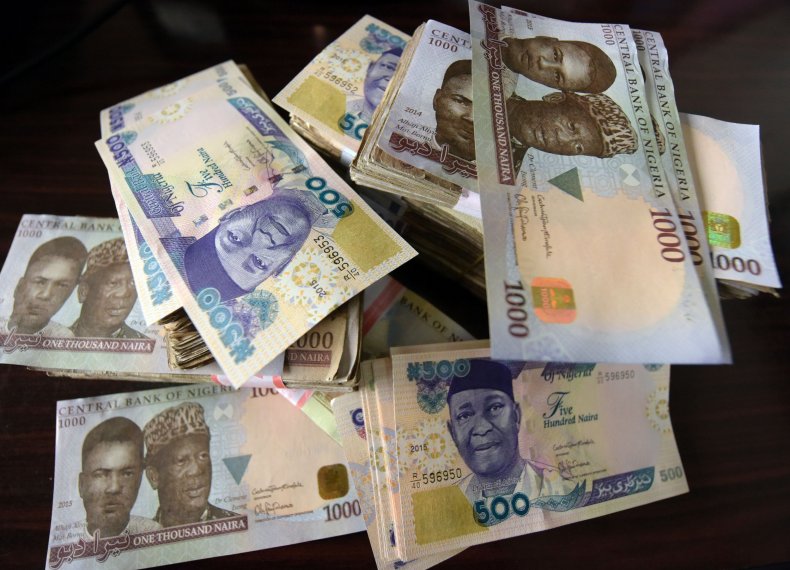 Nigeria naira banknotes