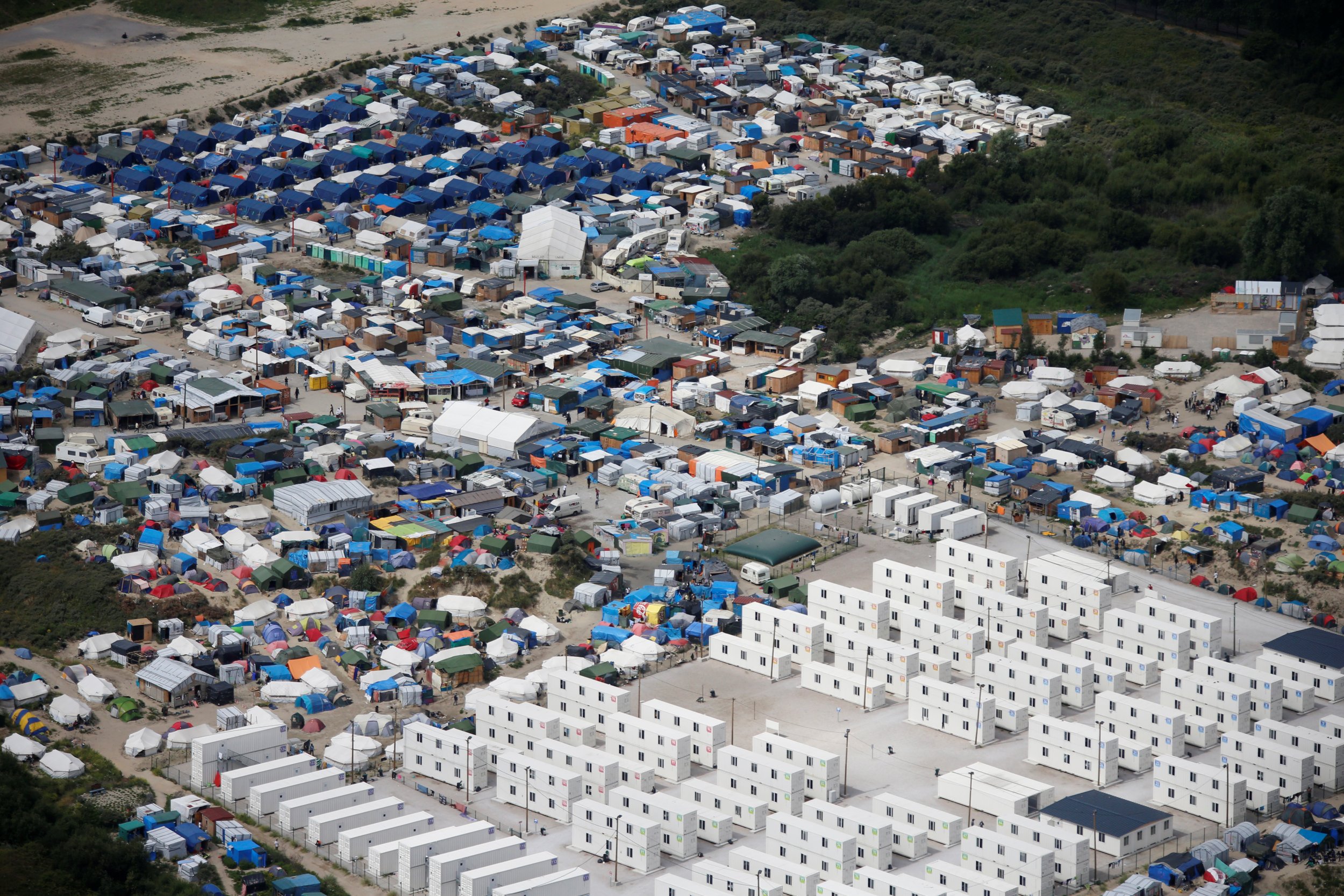 Calais Jungle Camp