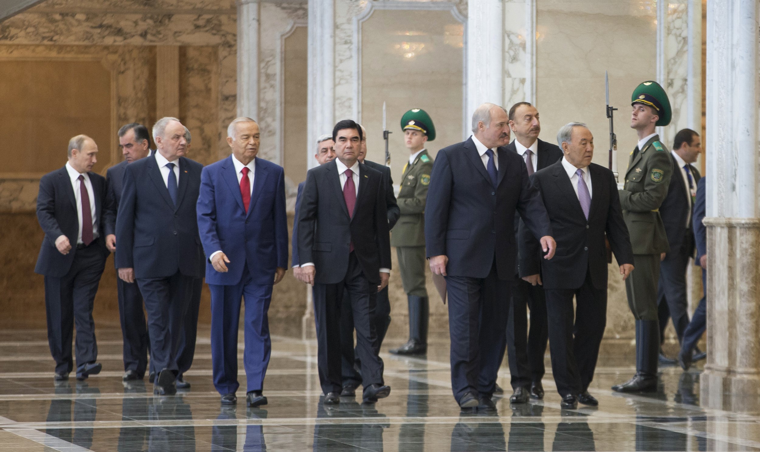 Putin and Central Asian leaders