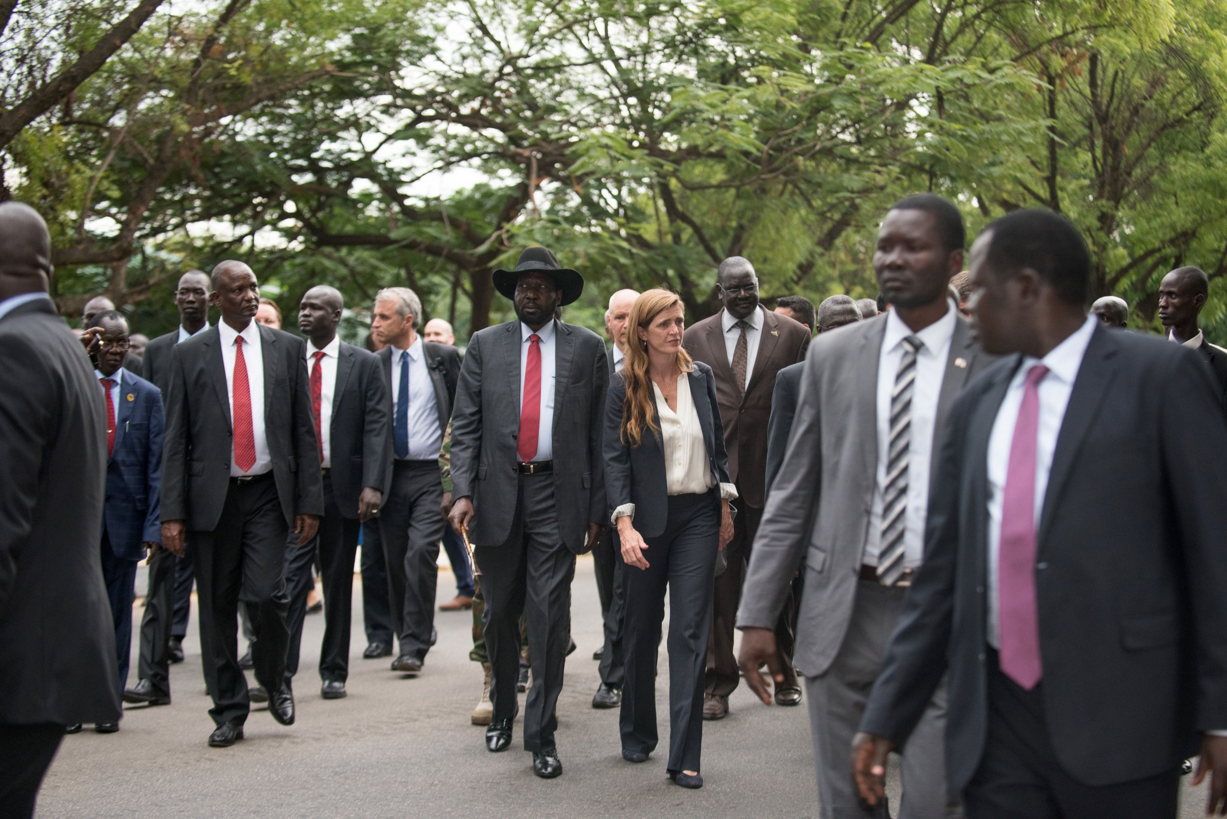 South Sudan leaders
