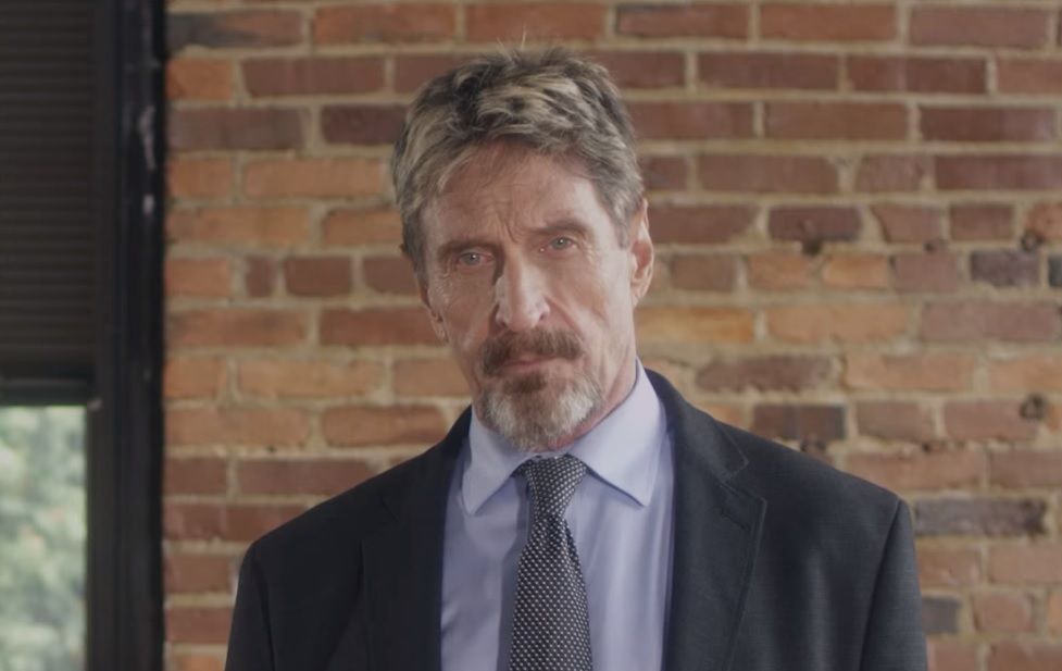 John McAfee Sues Intel to Use His Own Name