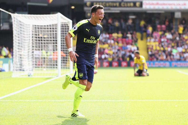 Arsenal star Mesut Ozil.