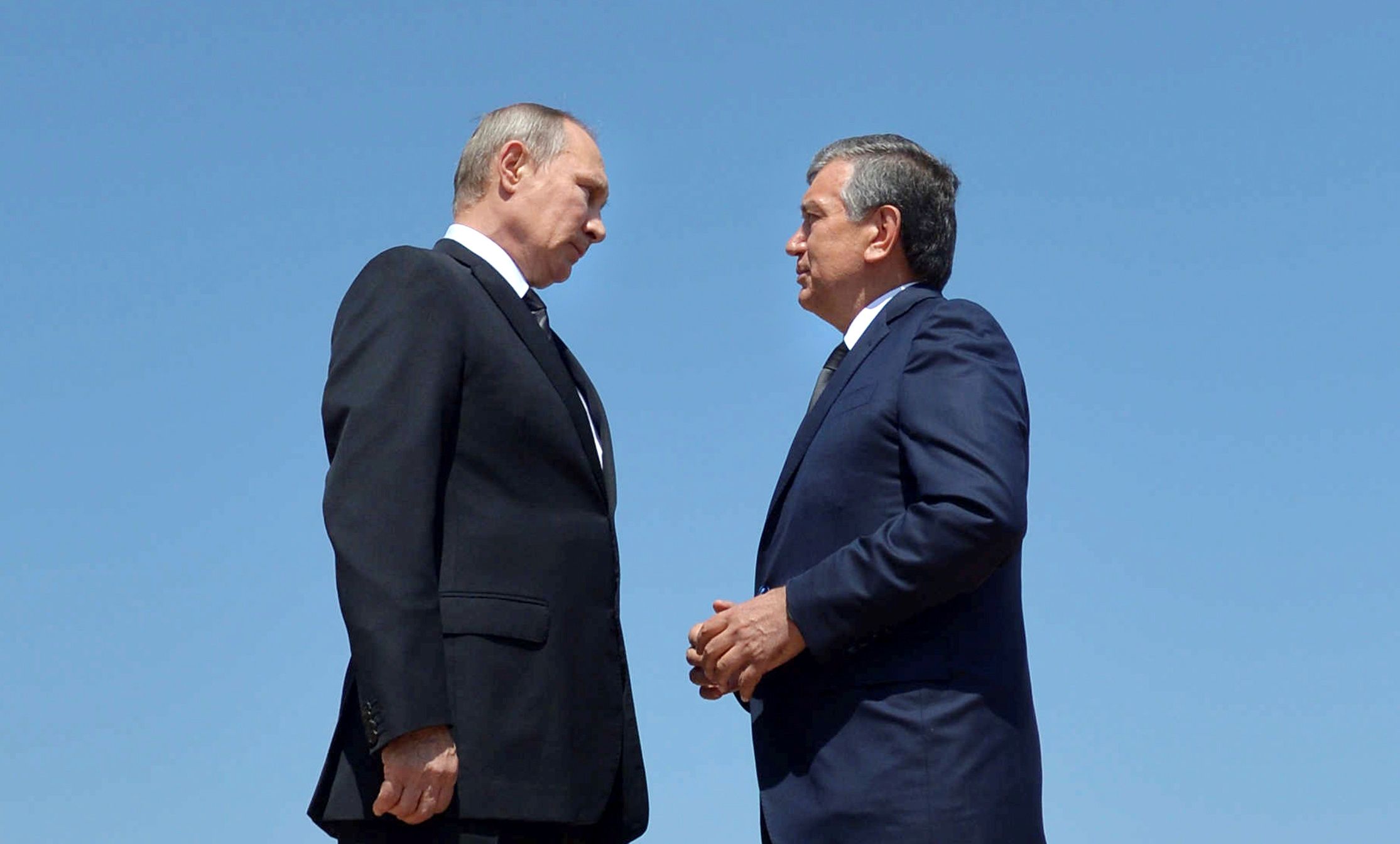 Putin and Mirziyoyev