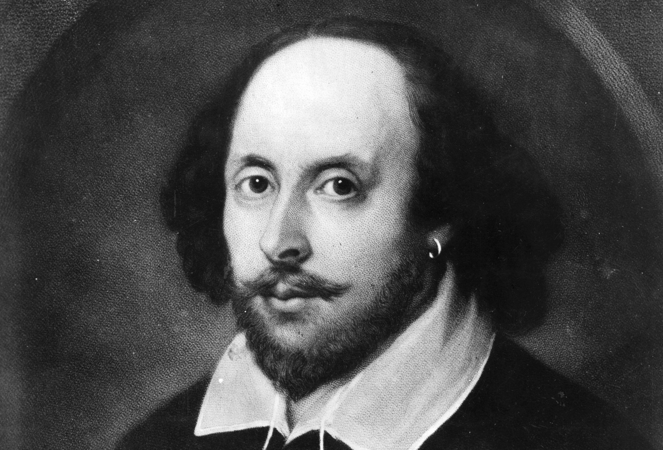 william shakespeare portrait famous