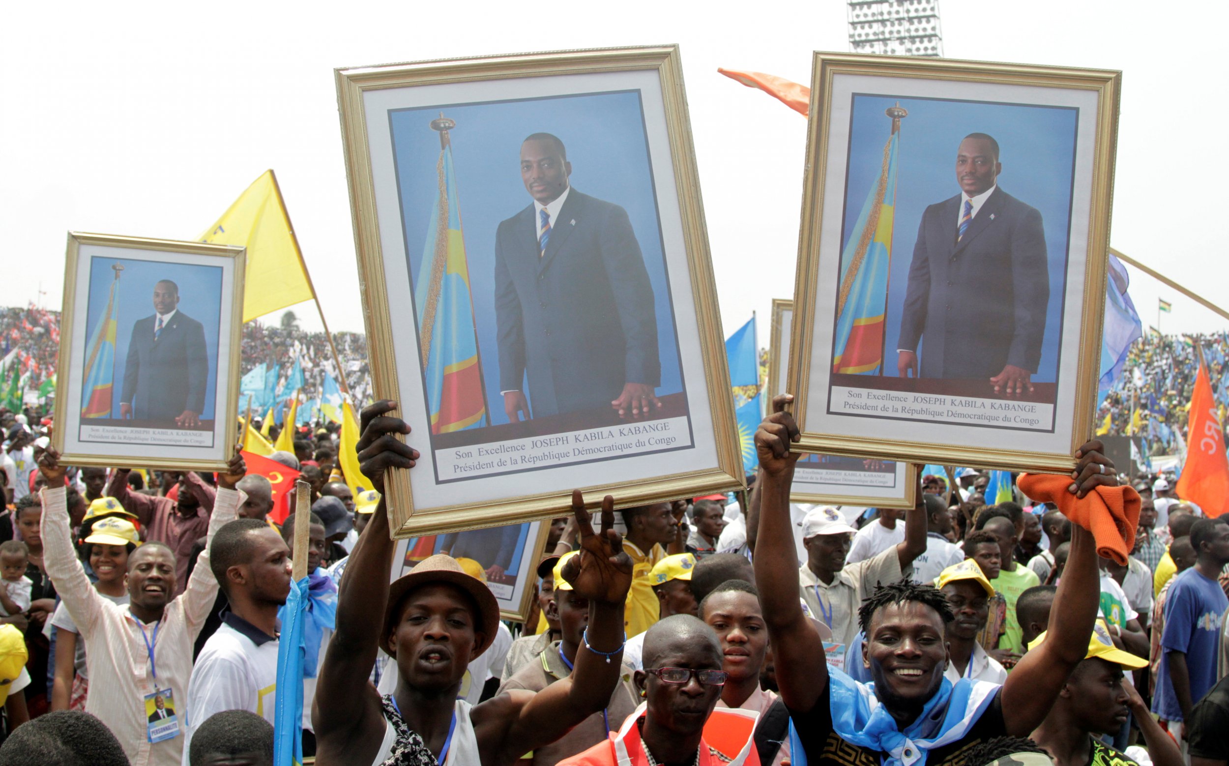 Joseph Kabila rally
