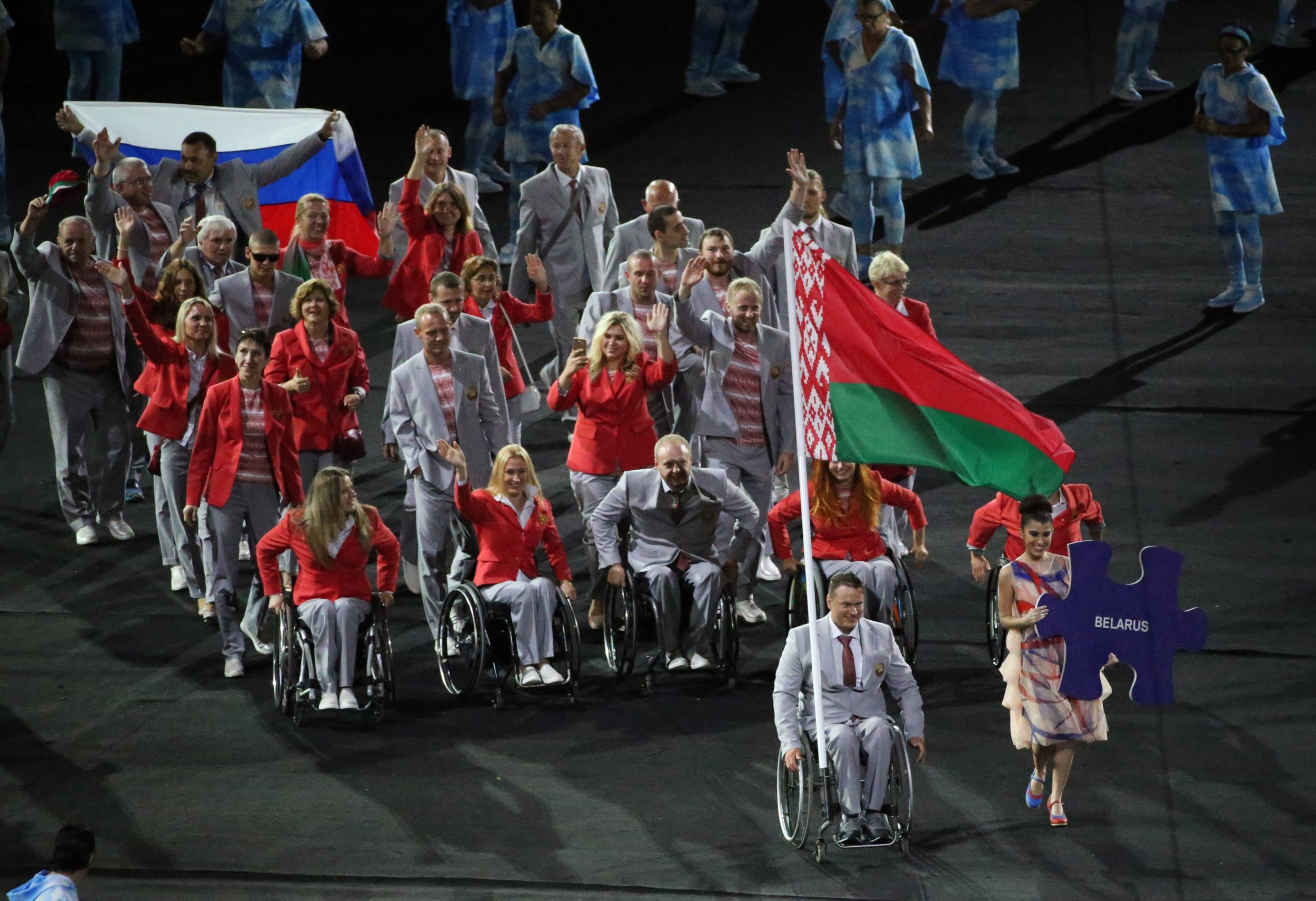 Belarus paralympians