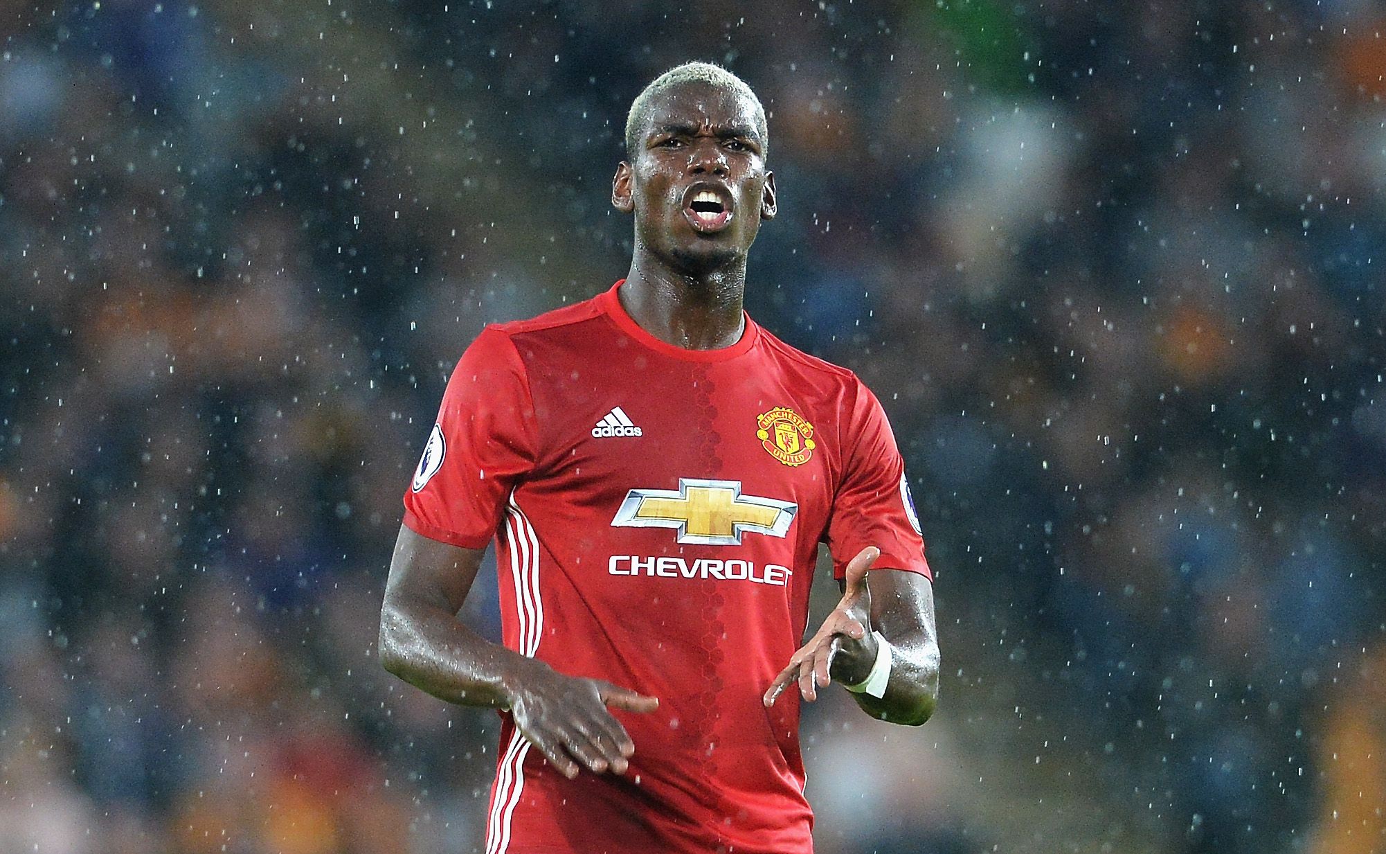 Manchester United midfielder Paul Pogba.