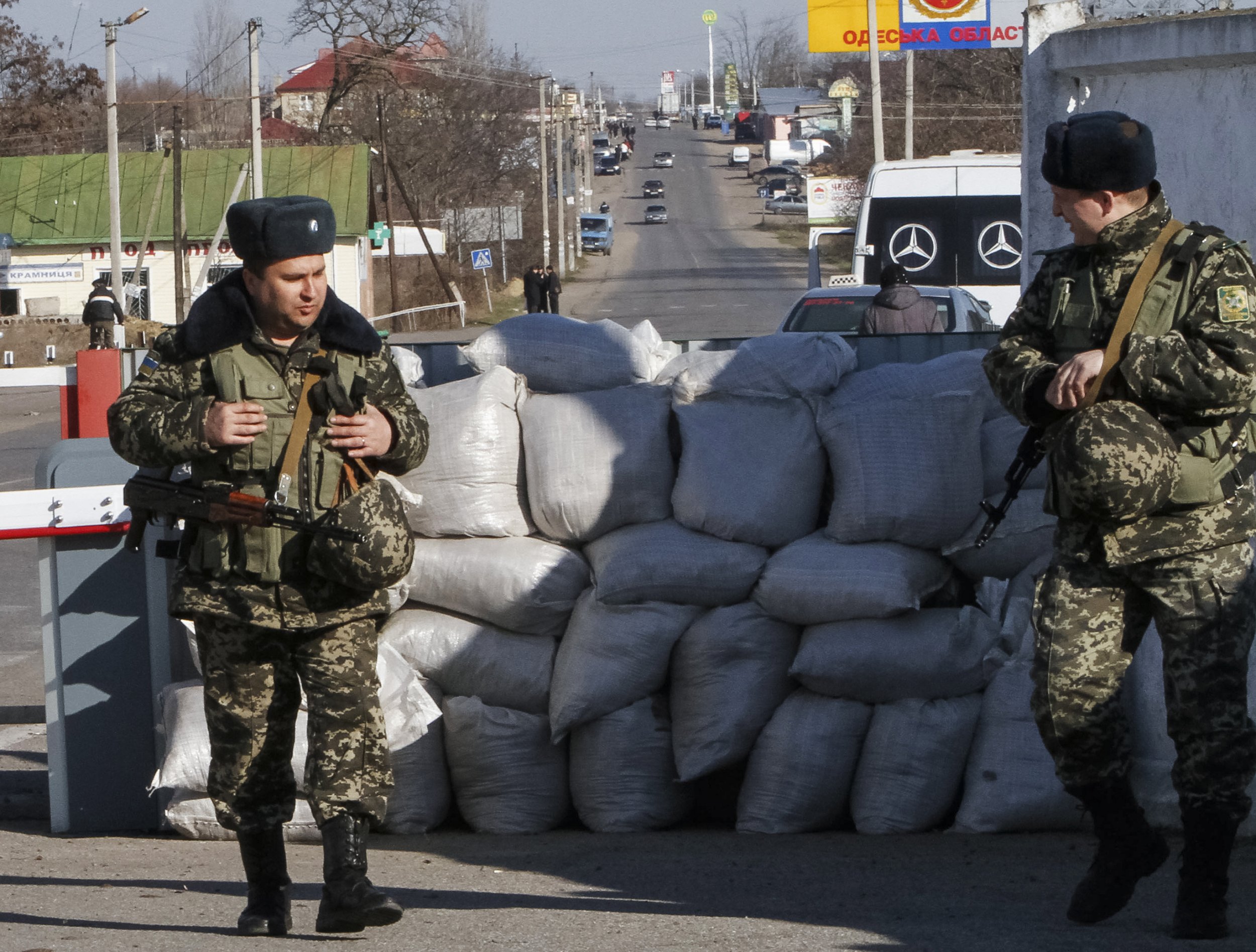 Transnistria border