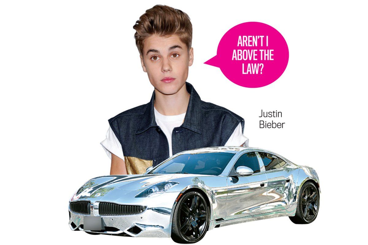 Justin bieber fisker deals car