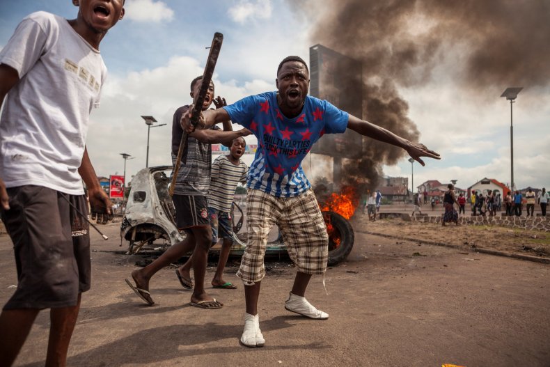 Congo protesters