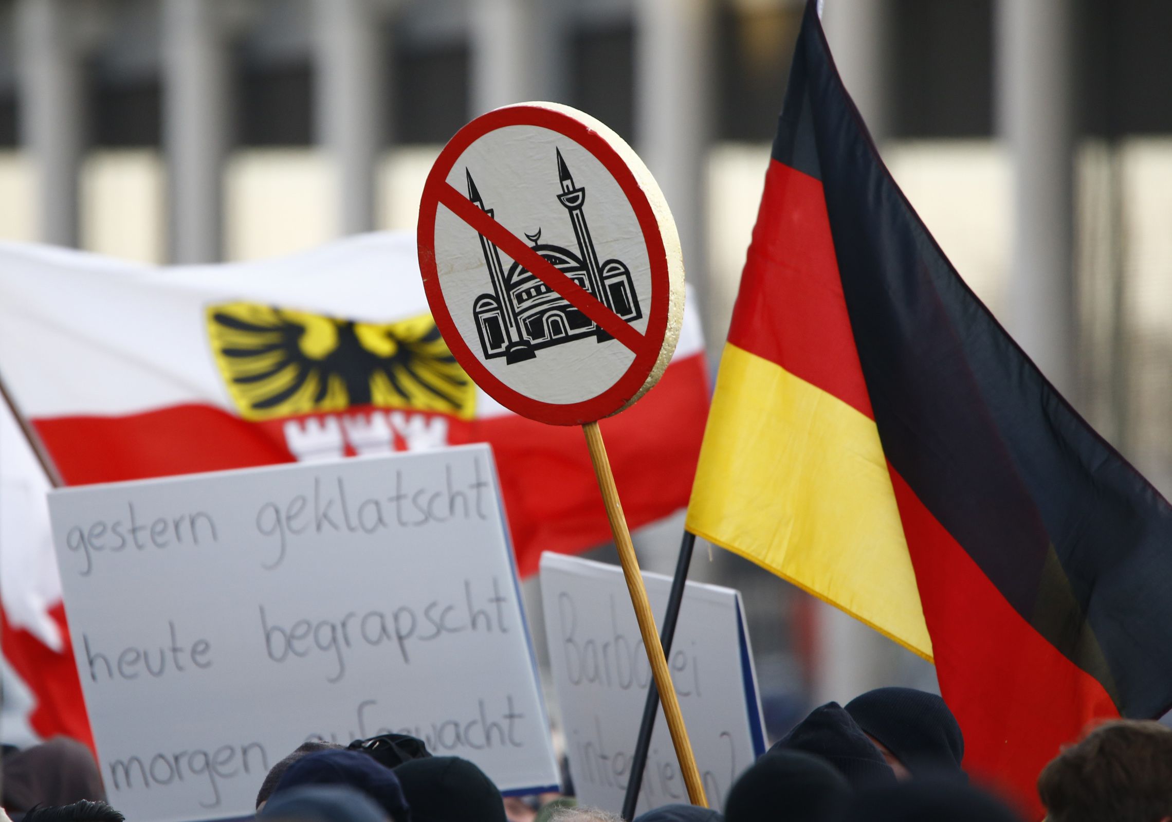 Germany Anti-Migrant Protests