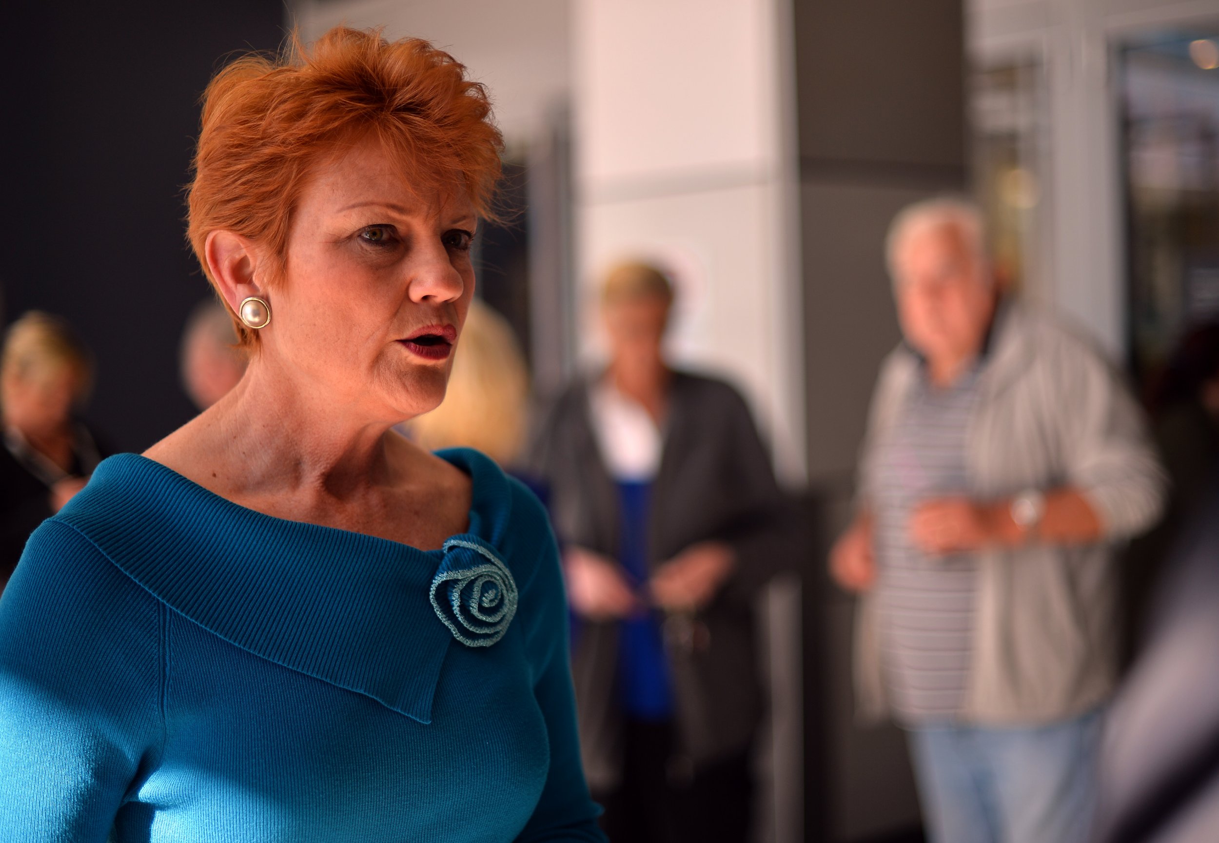 Australia's One Nation leader Pauline Hanson