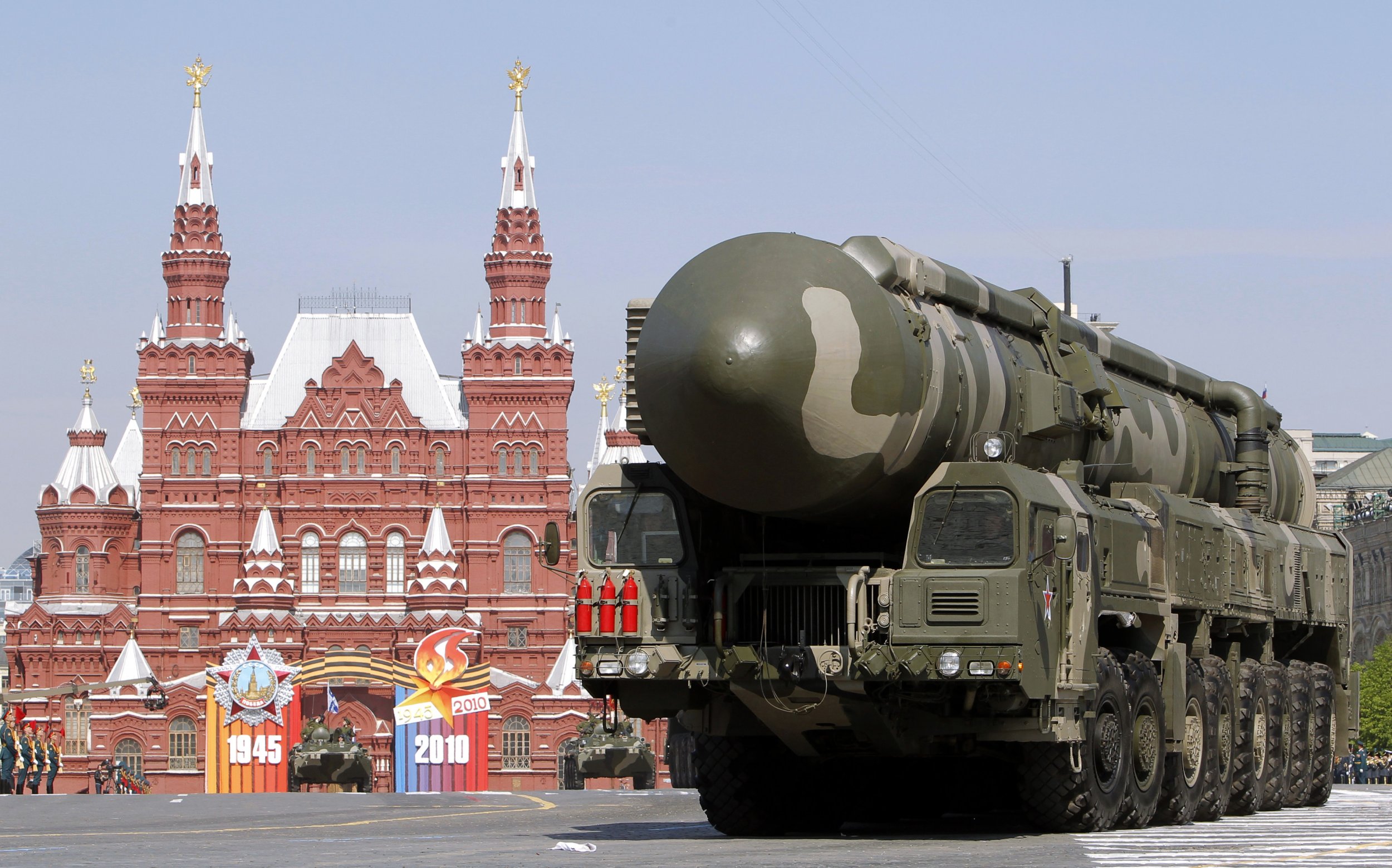Russian missile launcher