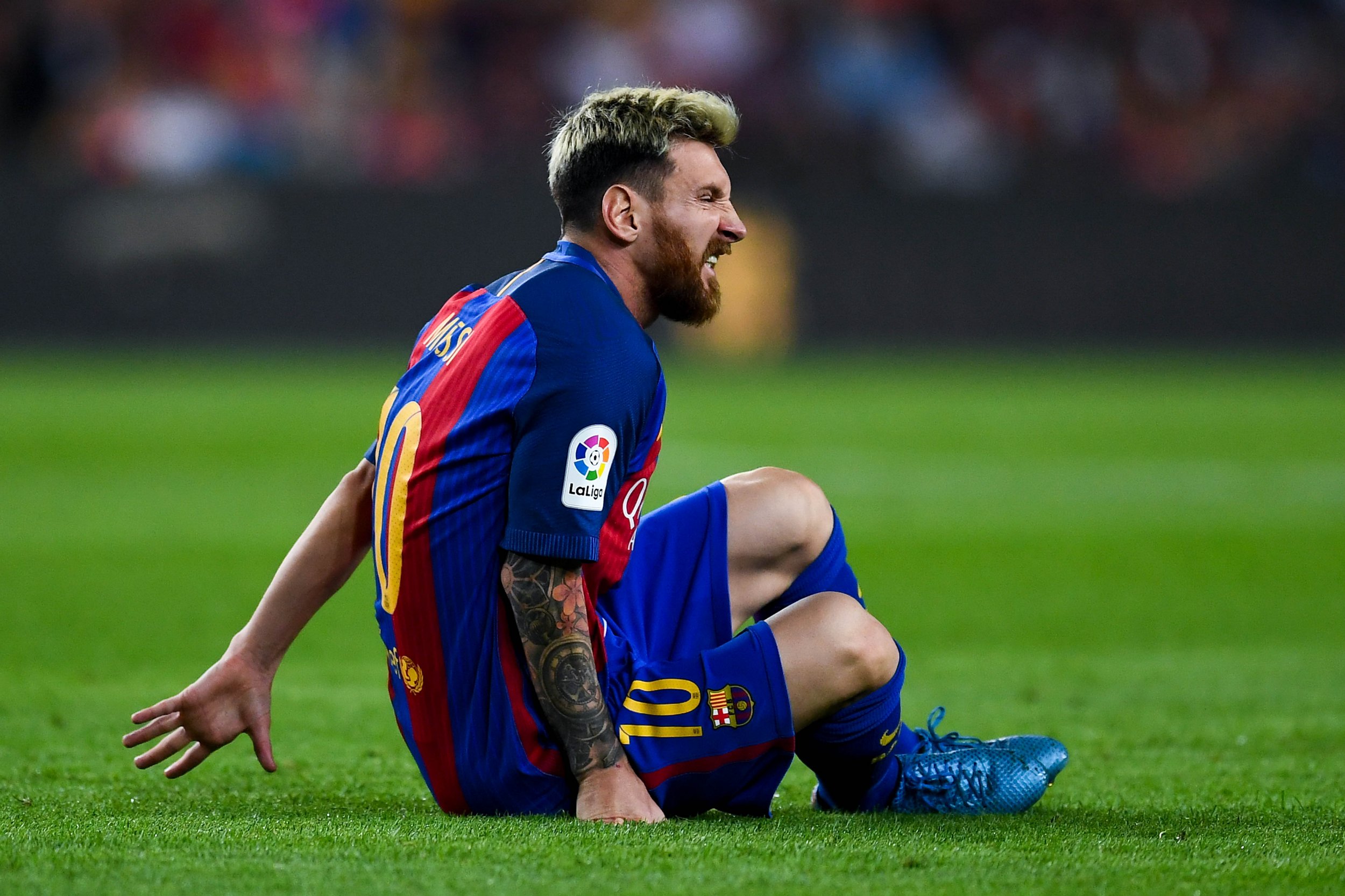 Barcelona star Lionel Messi.
