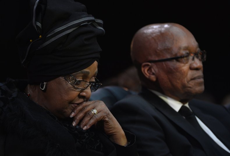 Winnie Mandela and Jacob Zuma