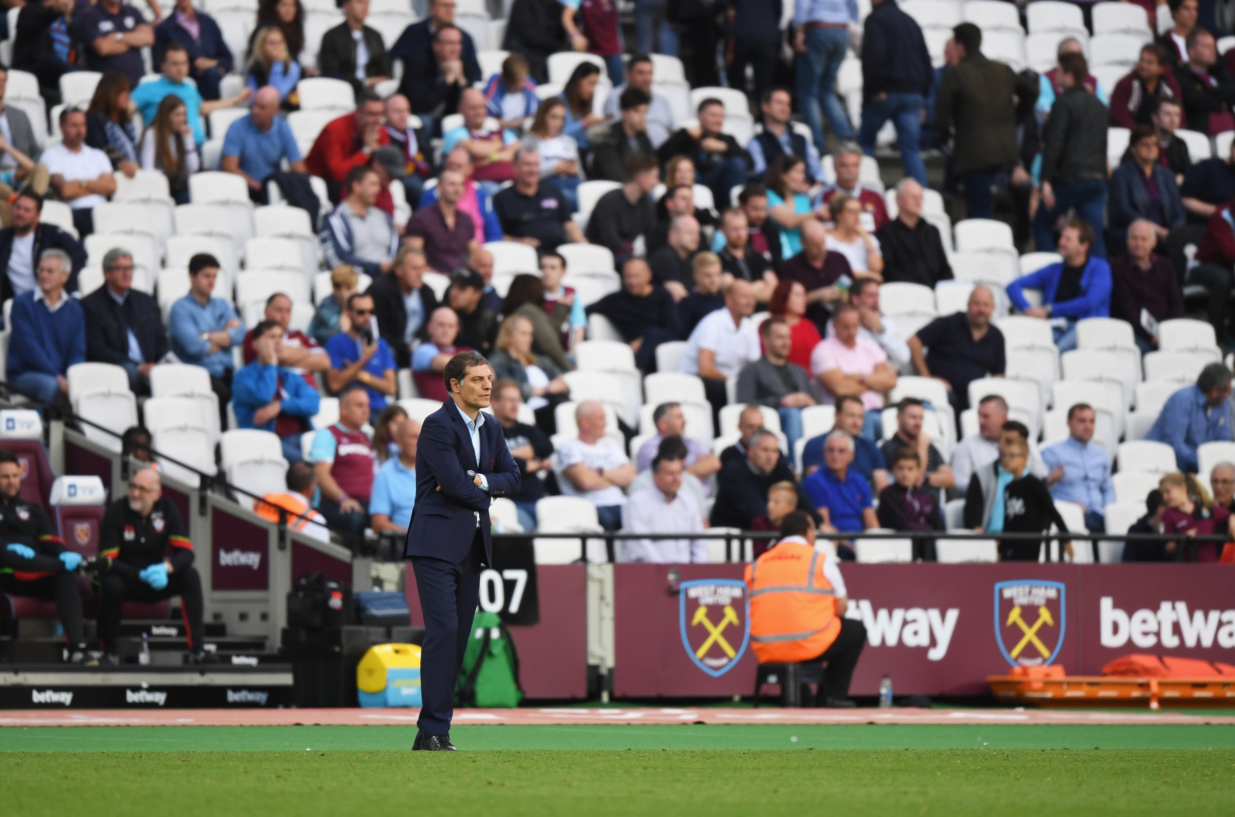 West Ham United manager Slaven Bilic.