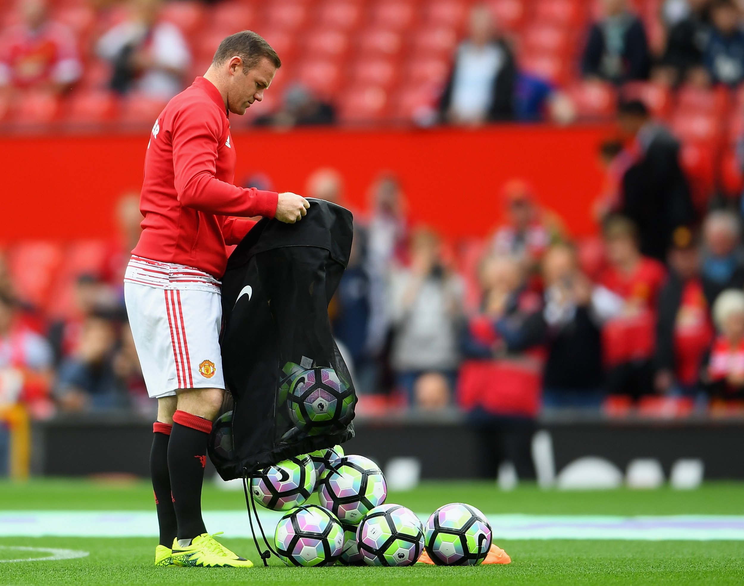 Manchester United club captain Wayne Rooney