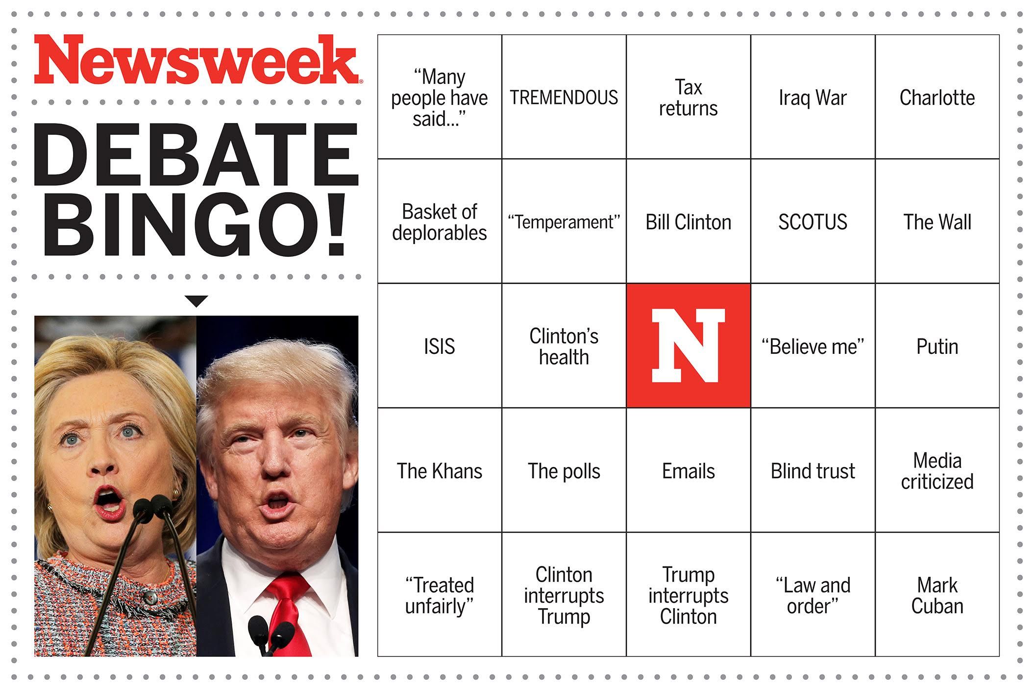 Debate Bingo