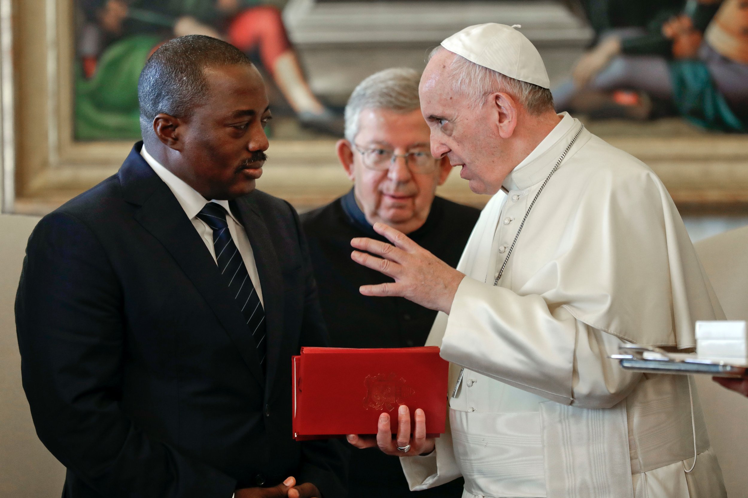 Joseph Kabila and Pope Francis