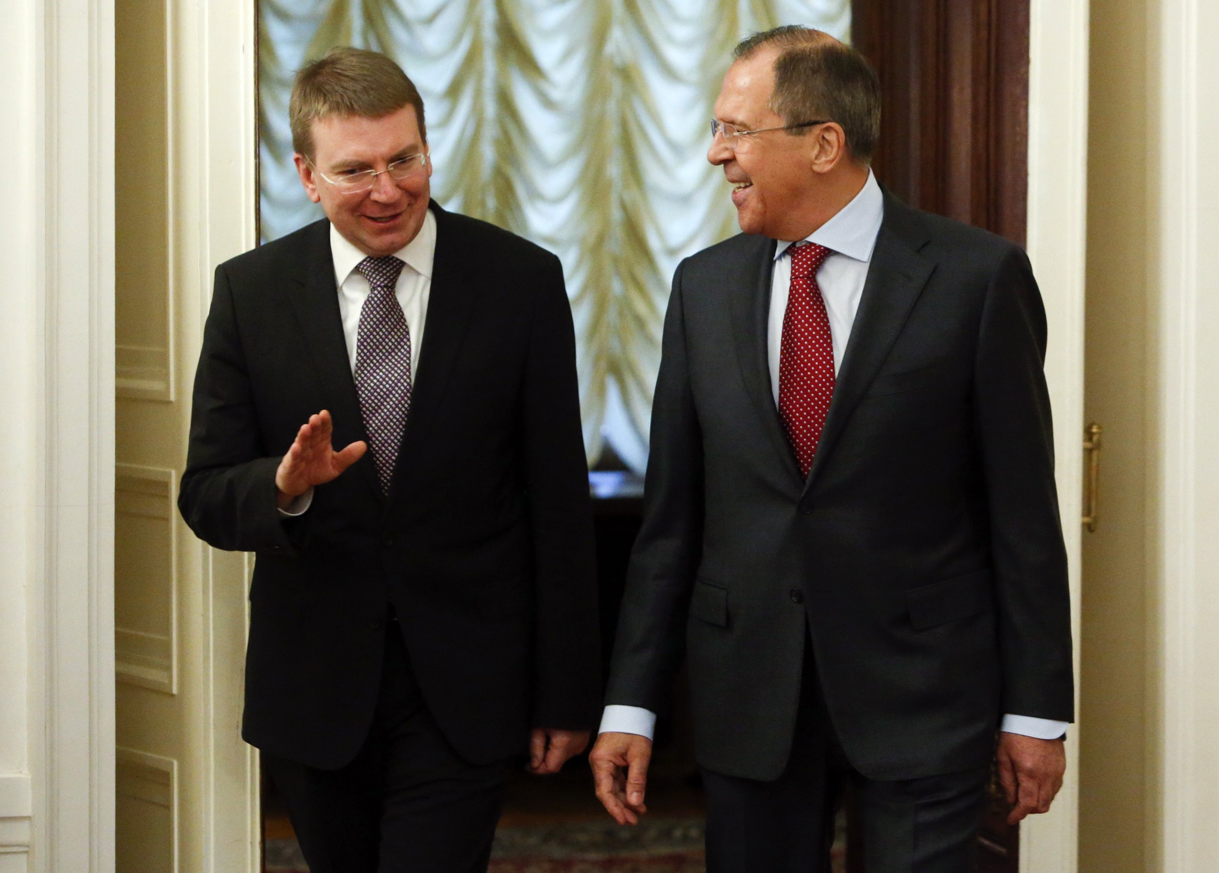 Rinkevics and Lavrov