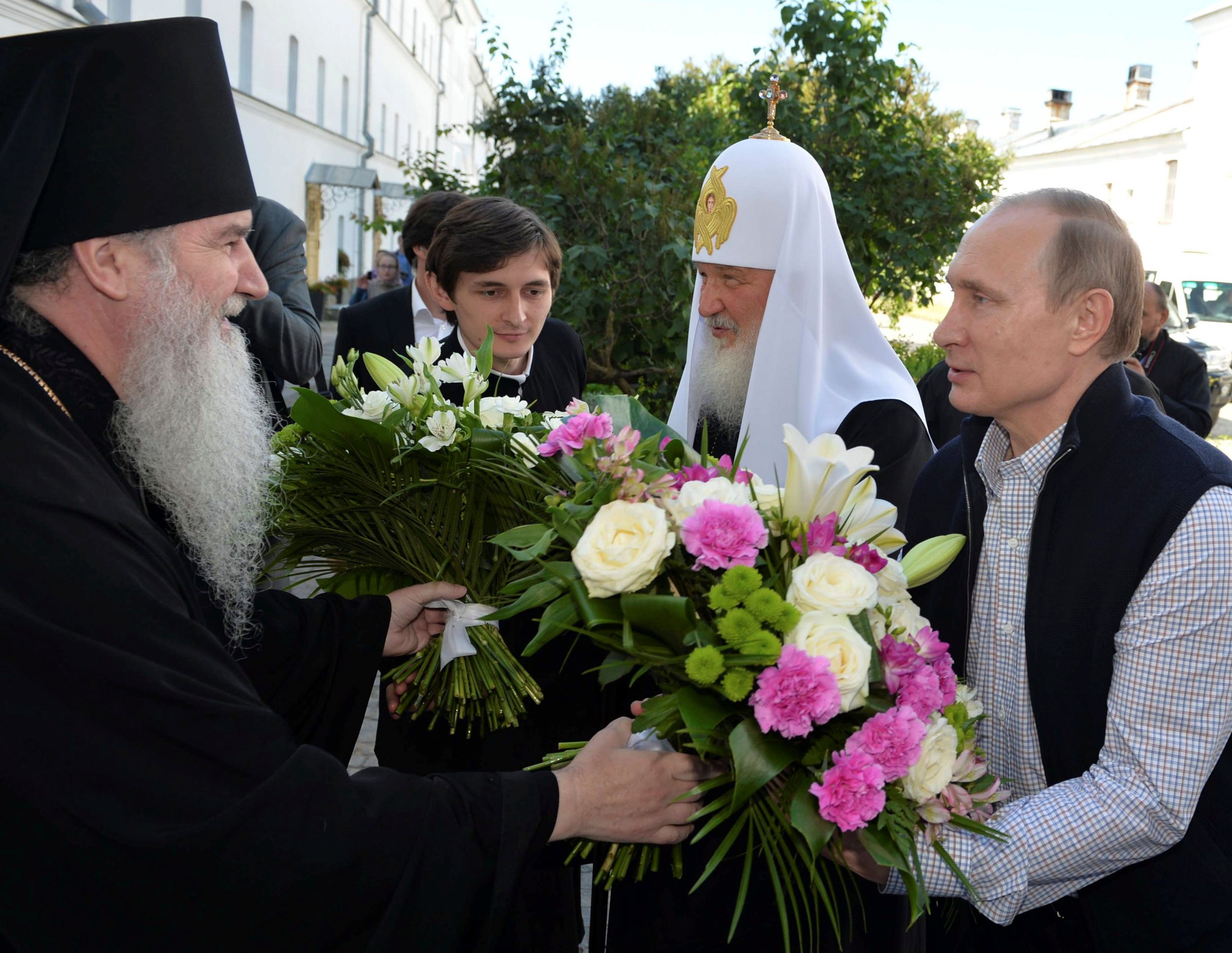 Vladimir Putin and Patriarch Kirill