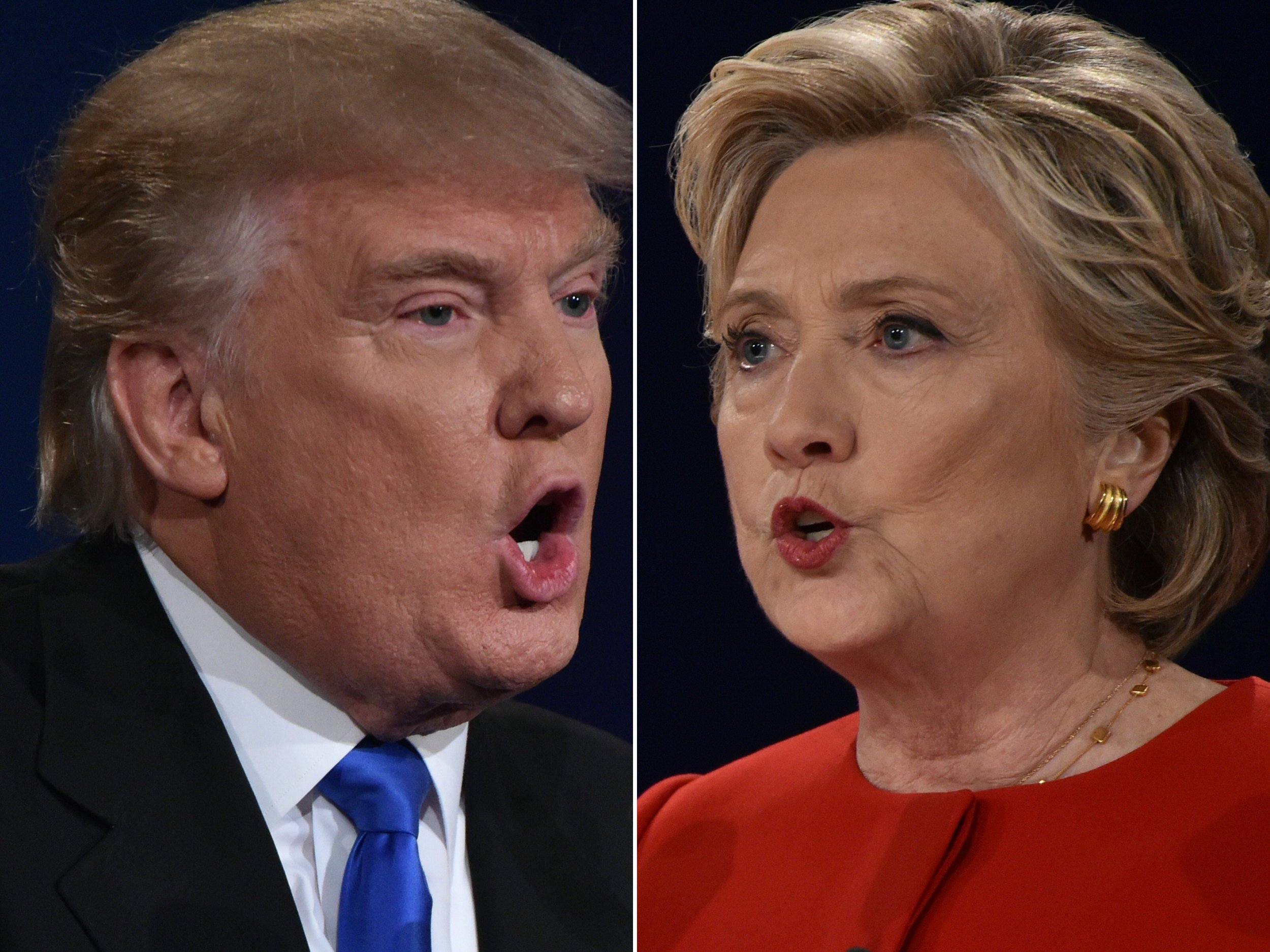 Clinton v Trump debate