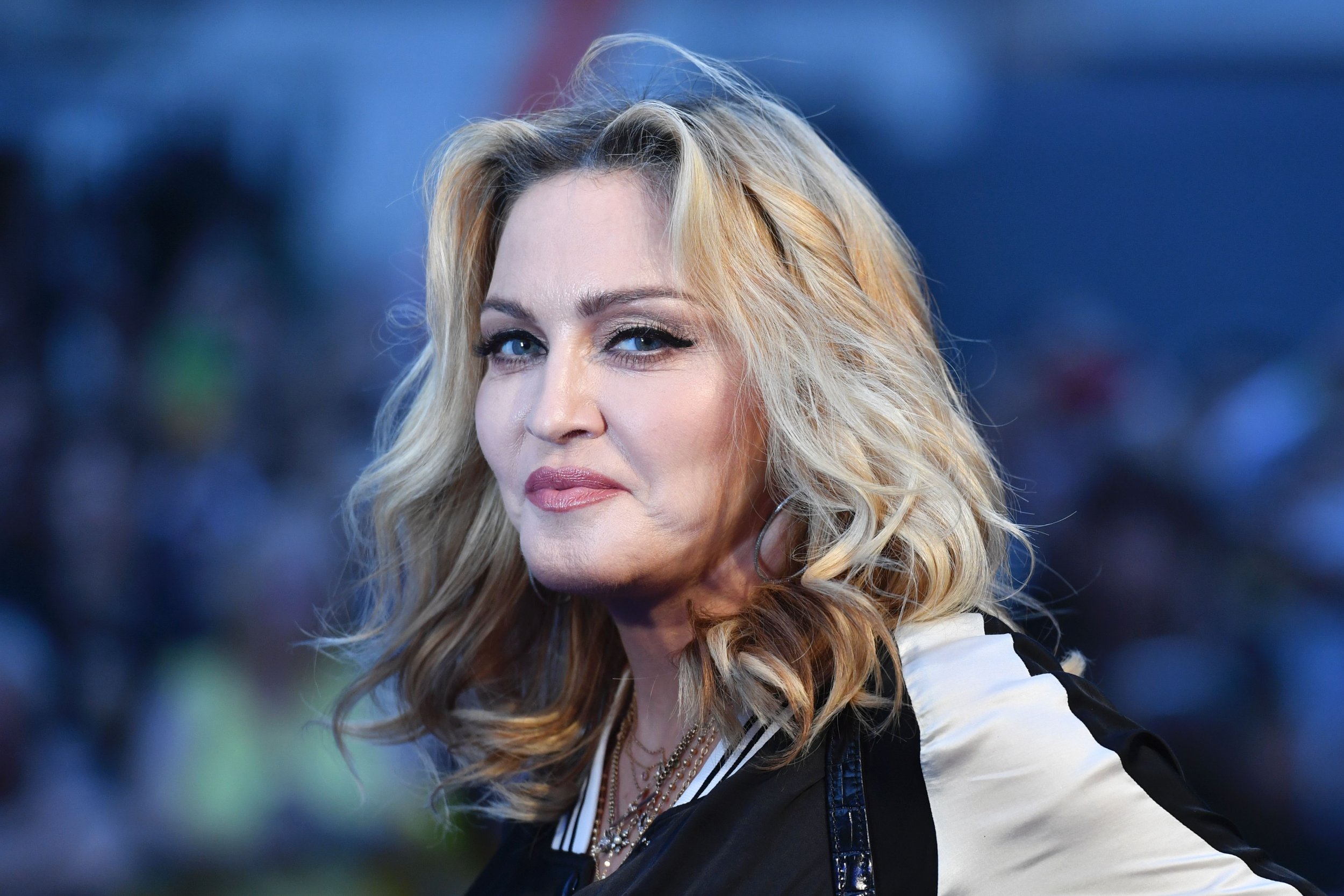 Naked Madonna Wants You to Vote for Hillary Clinton Newsweek