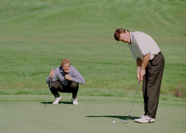 Montgomerie and Faldo