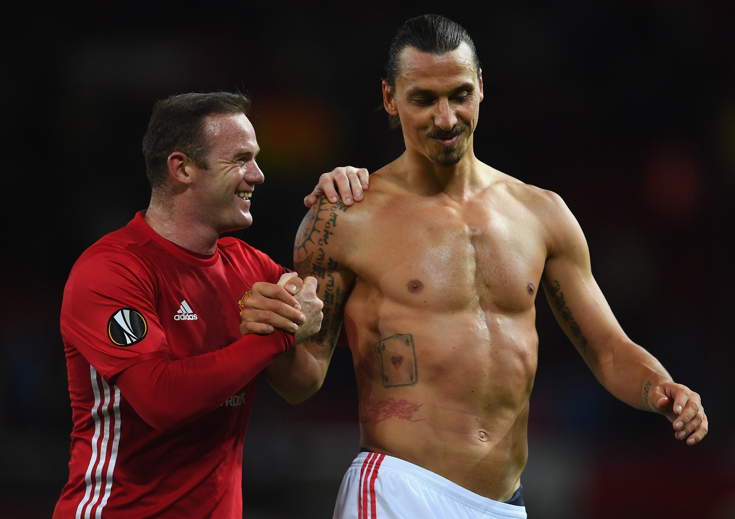 Rooney and Ibrahimovic