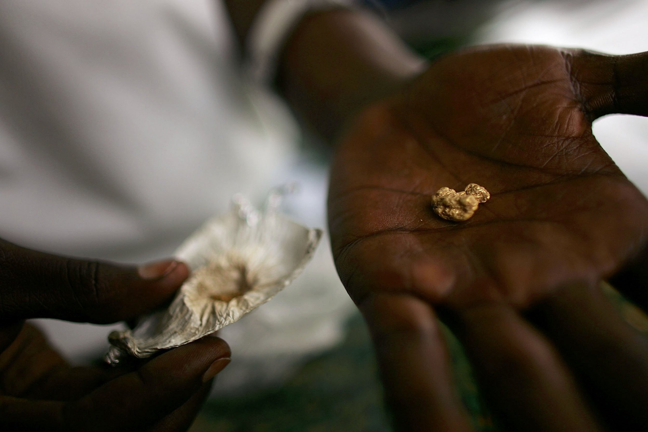 Congo gold mine