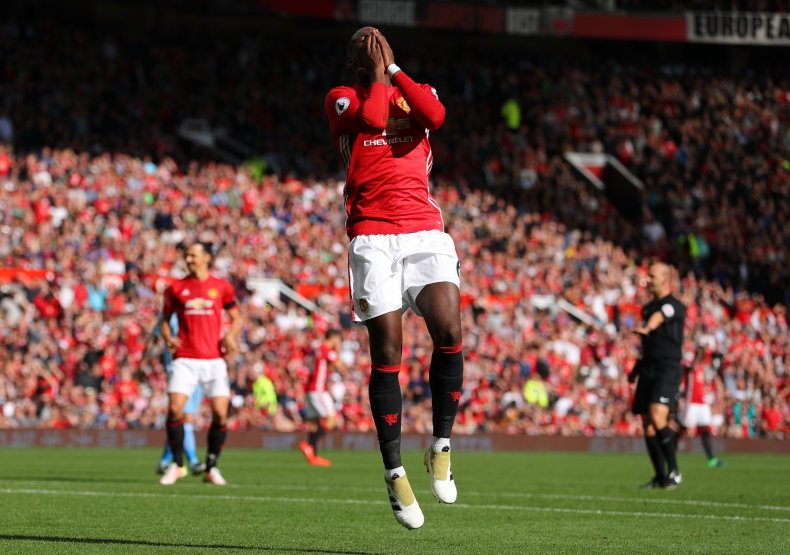 Manchester United midfielder Paul Pogba.