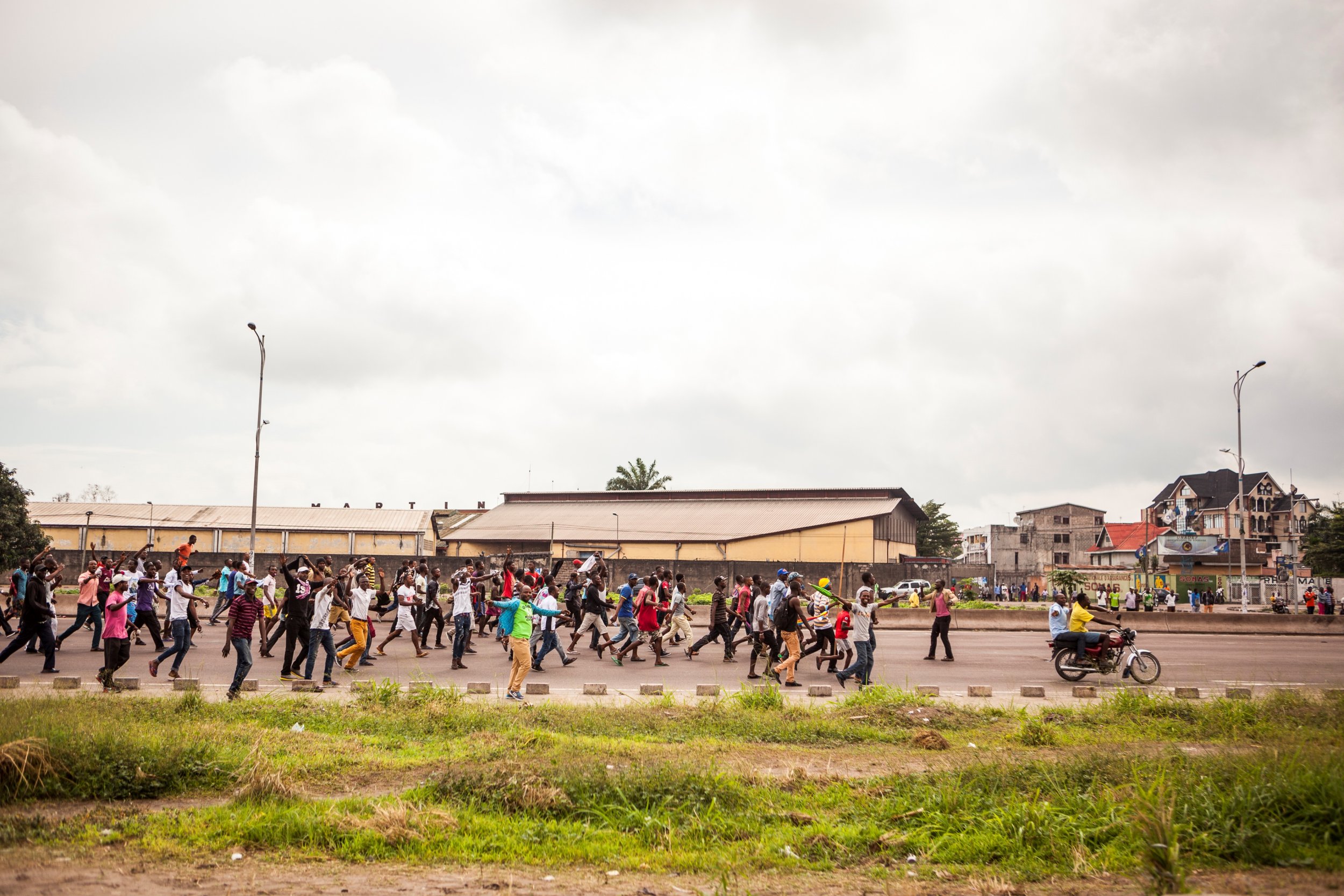 Congo protest