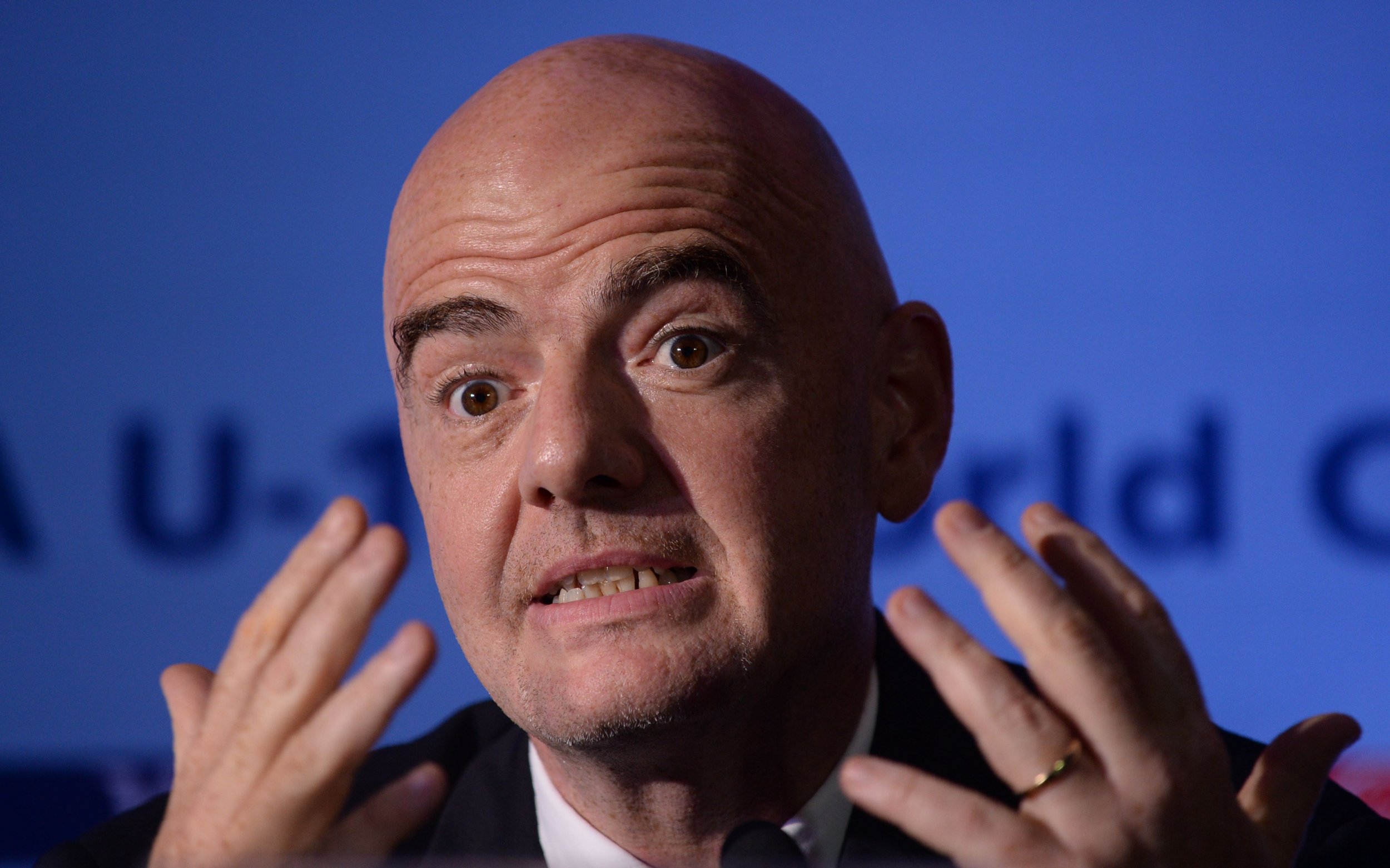 FIFA President Gianni Infantino.