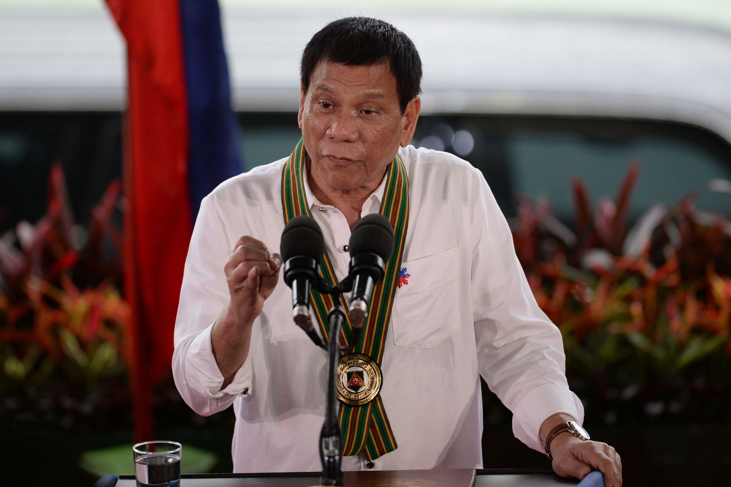 Philippine leader Rodrigo Duterte