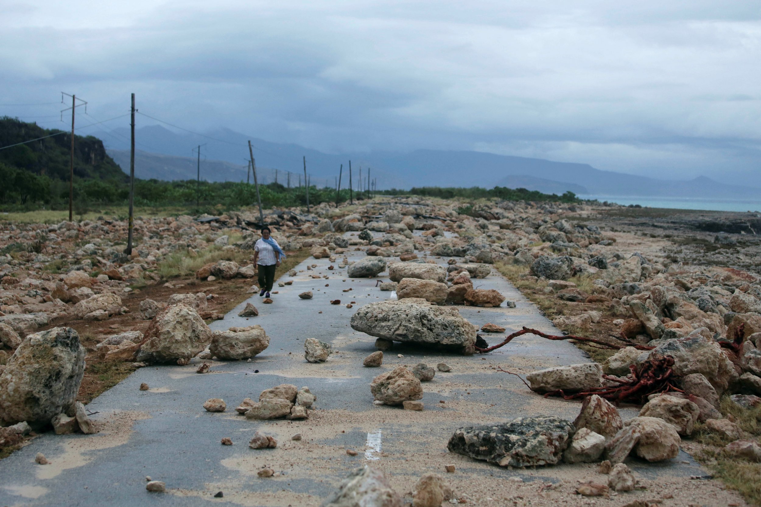 Hurricane Matthew damage in Cuba