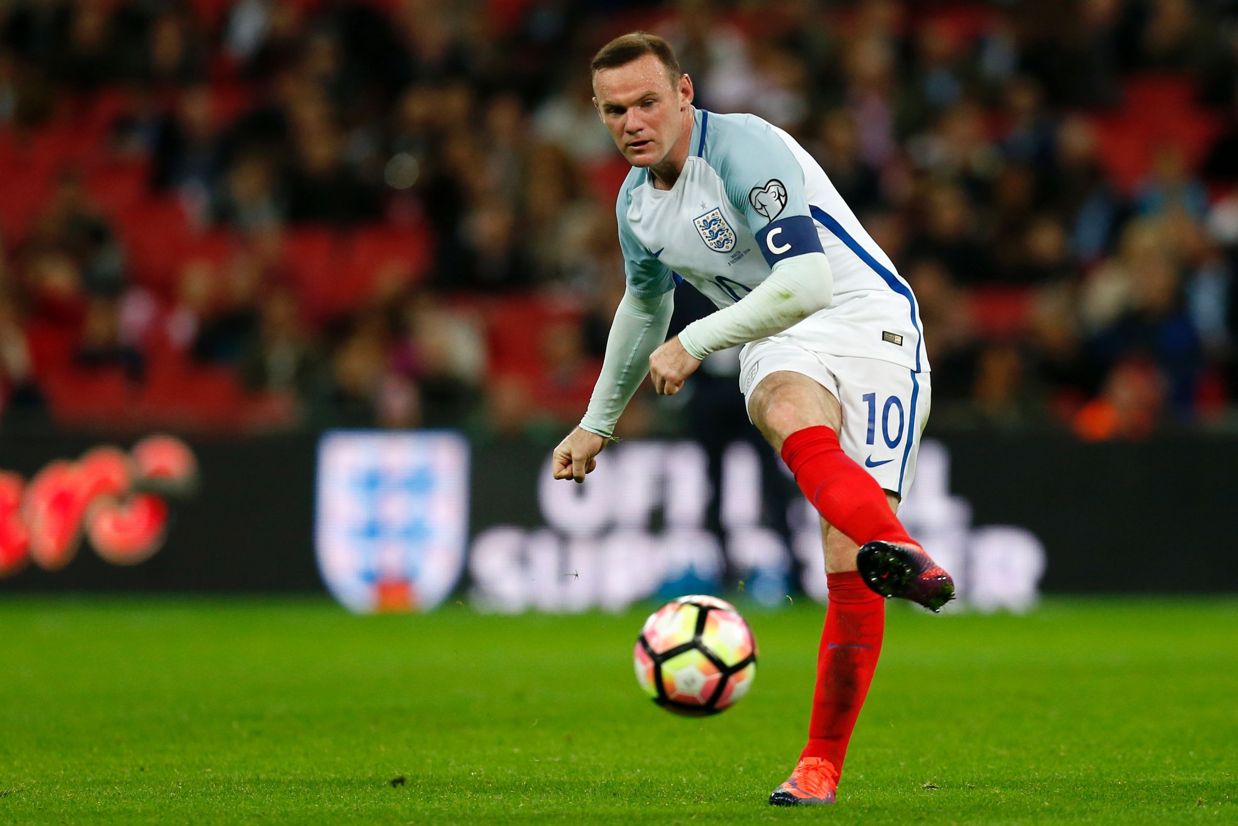 England captain Wayne Rooney.