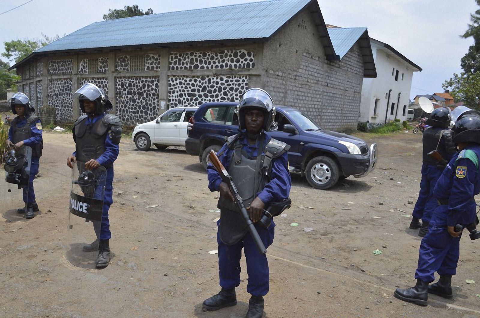 Congo police