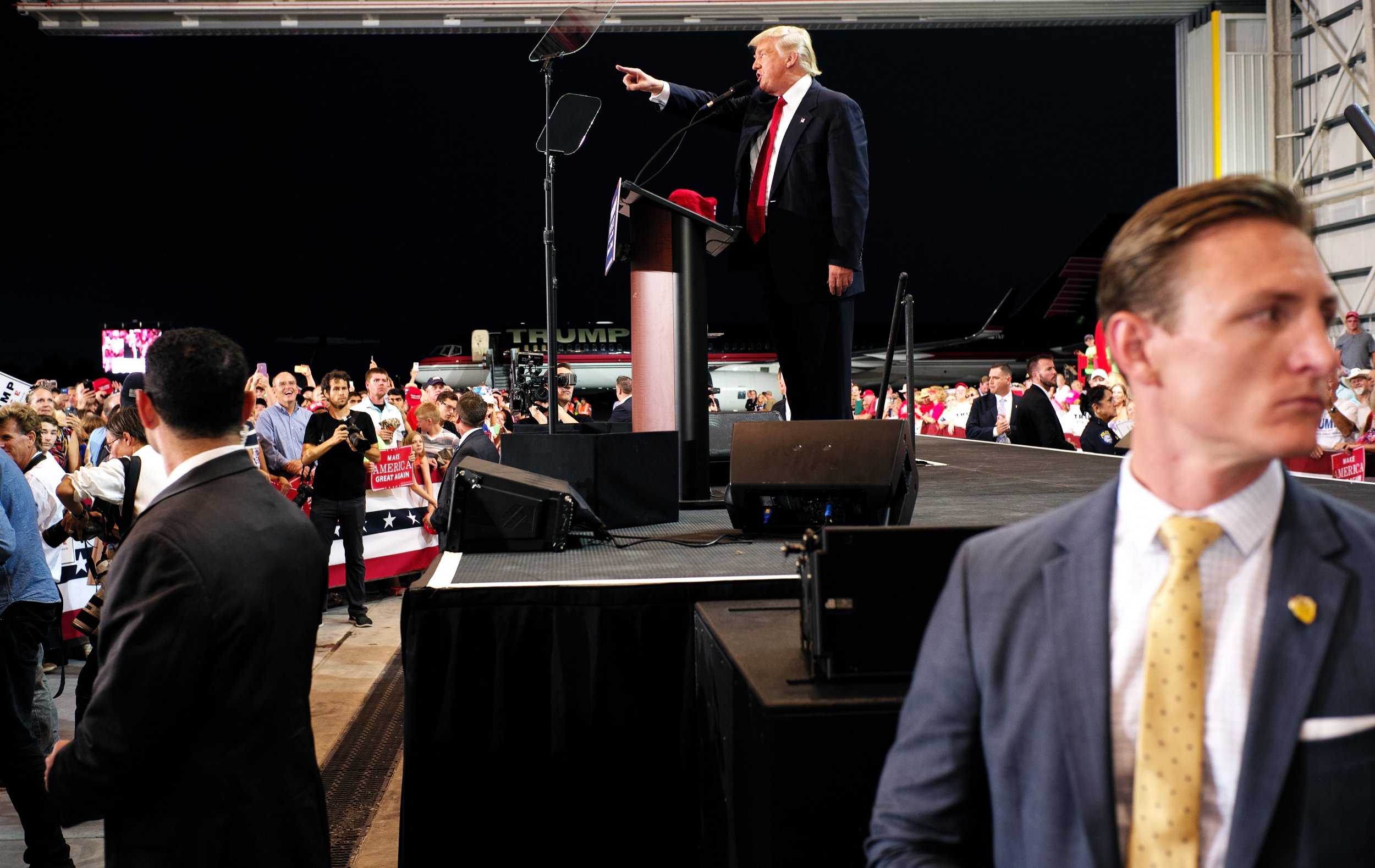 Owner Donald Trump during USFL New Jersey Generals Press Conference,  News Photo - Getty Images