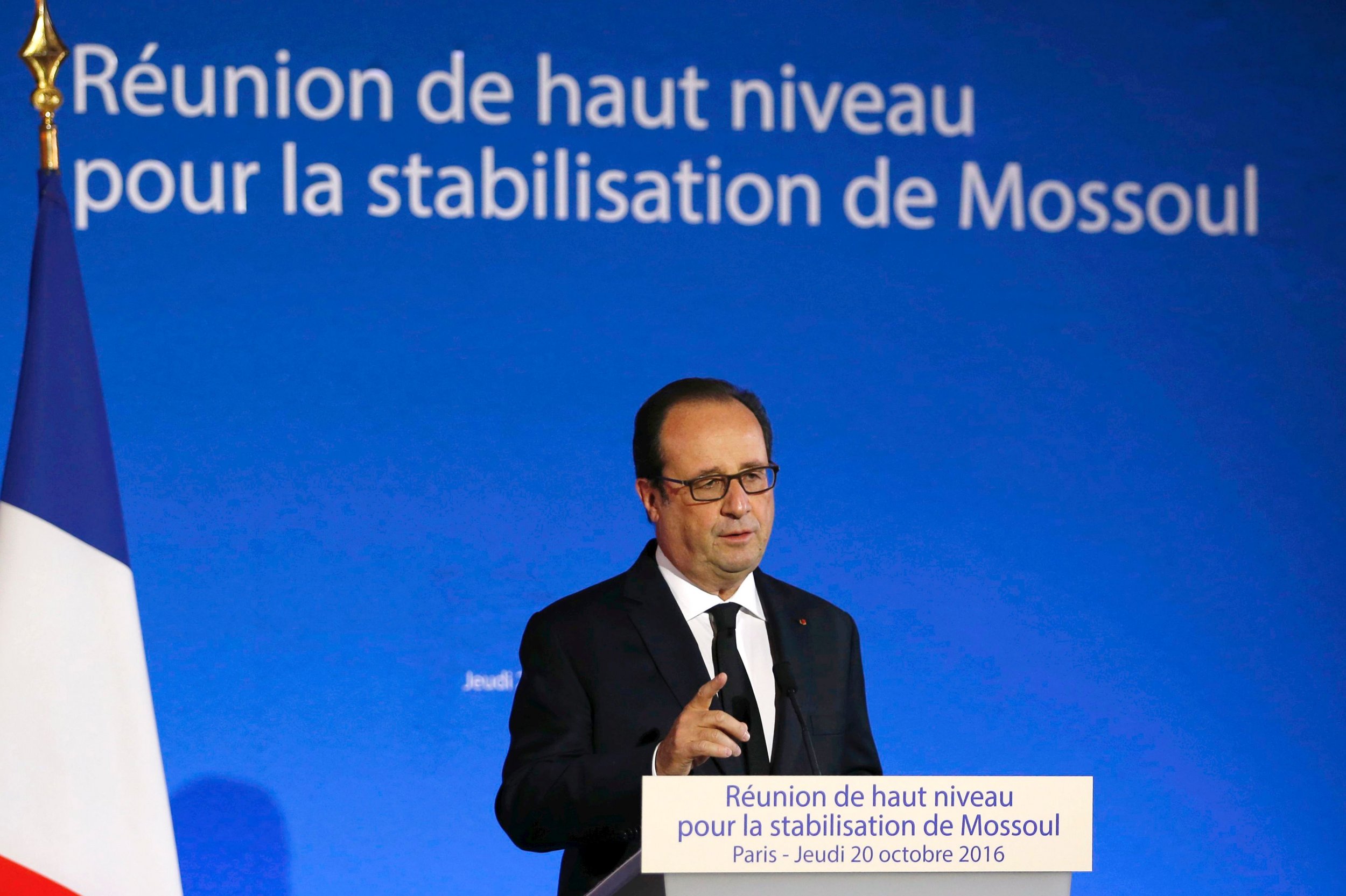 French President Francois Hollande