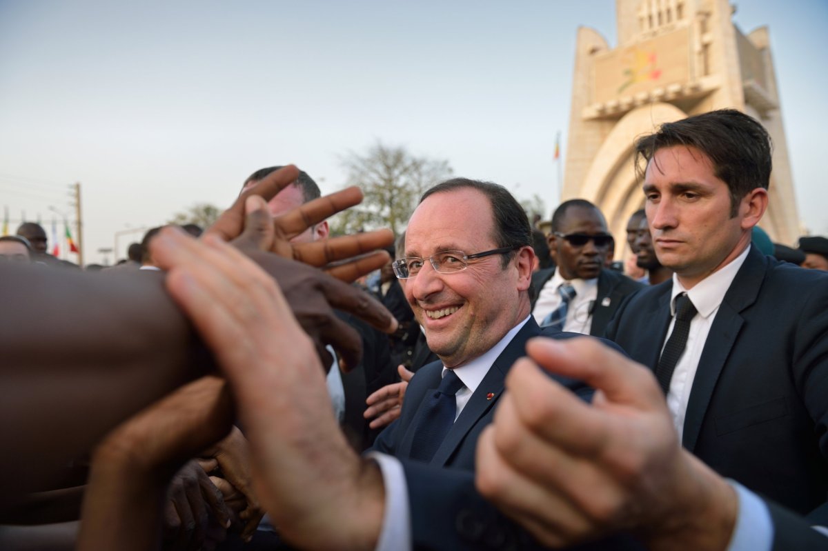 Francois Hollande in Mali