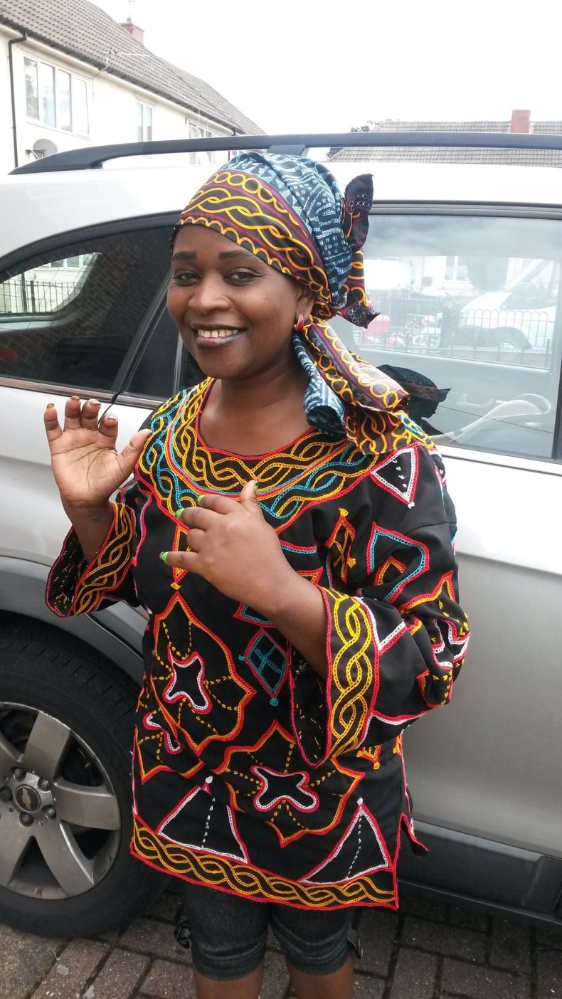 Victorine Ngamsha, breast ironing victim, in 2016