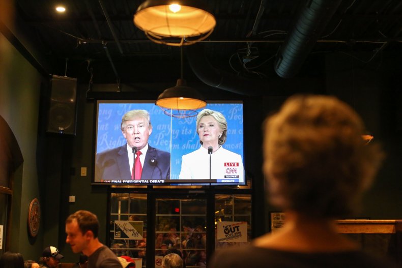 Donald Trump and Hillary Clinton