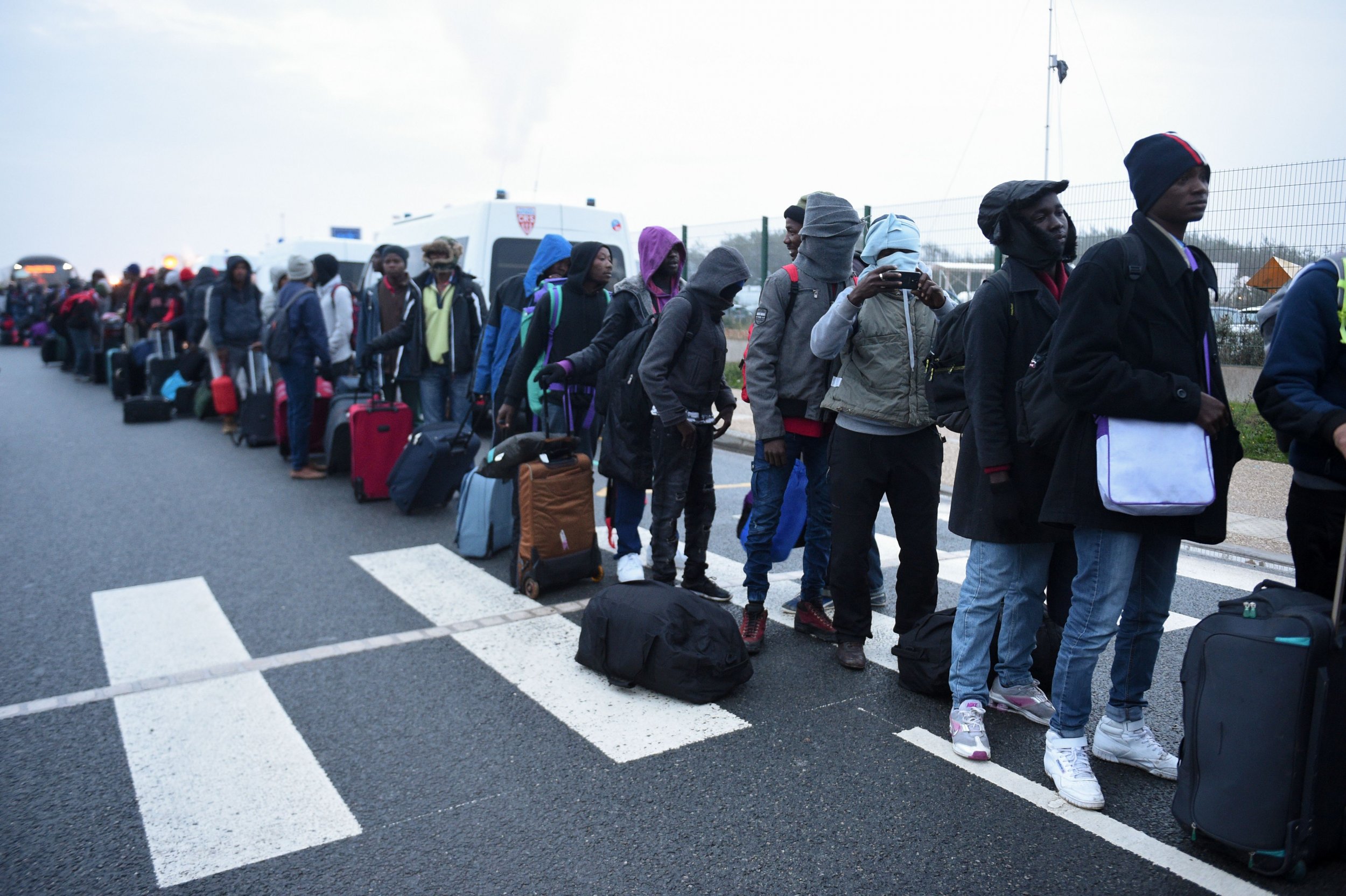 Migrants at Calais