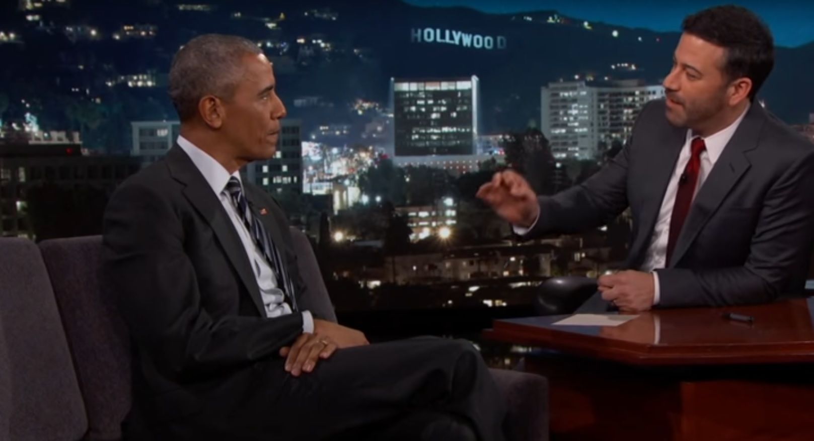 Barack Obama on Jimmy Kimmel Live