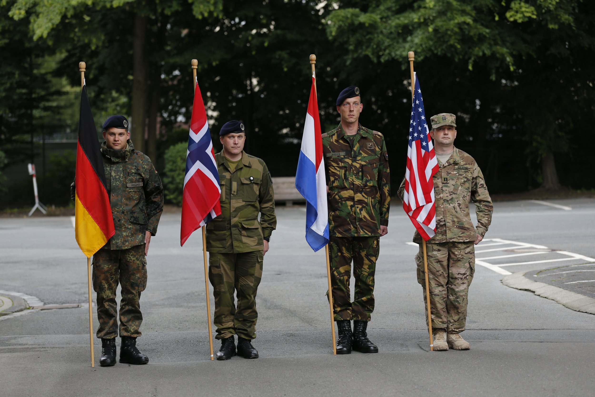 NATO soldiers