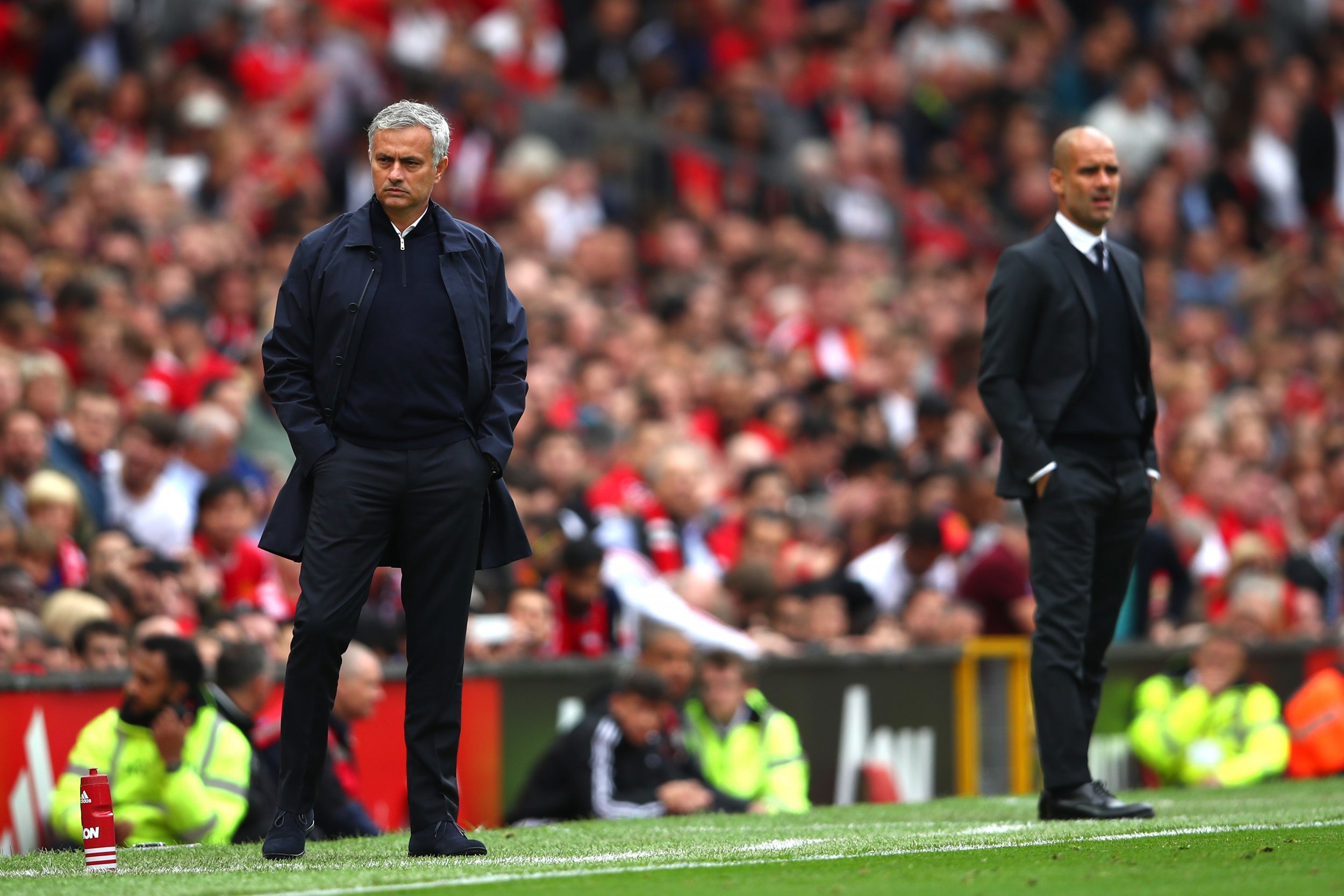 Jose Mourinho and Pep Guardiola